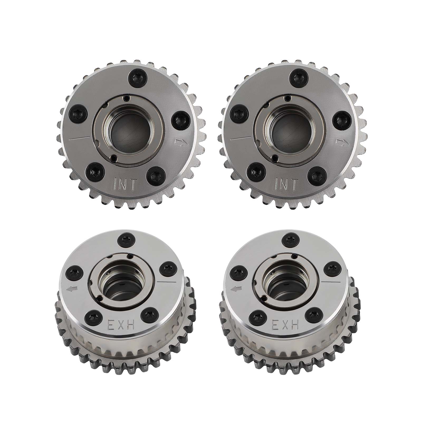 4x Cam Phasers & 4x Oil Control Valves for Chrysler Jeep Dodge Ram 3.6L engine