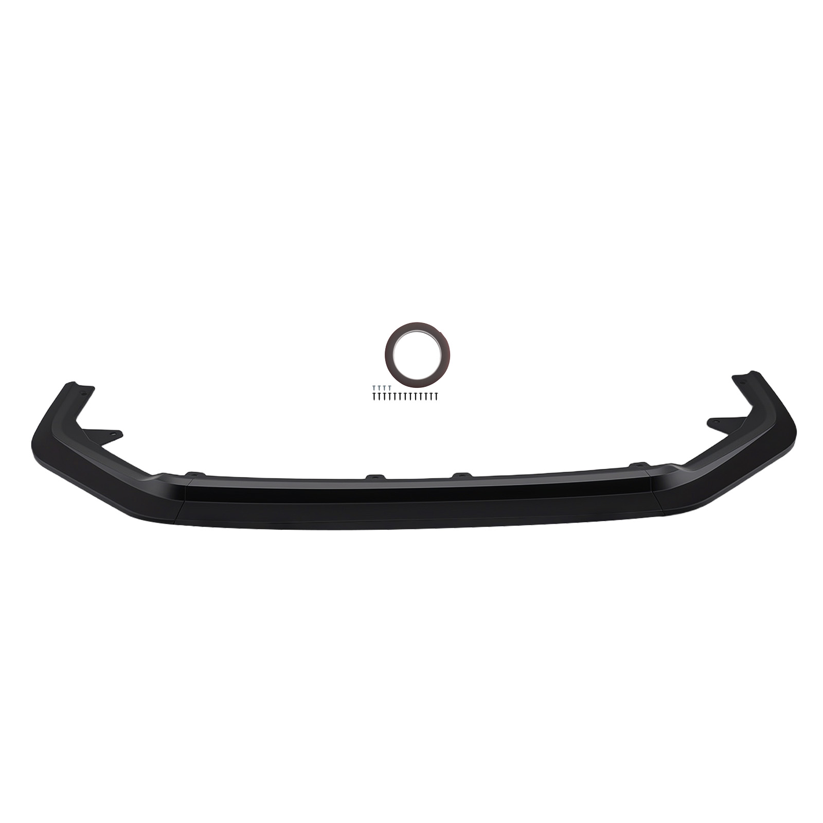 3PC Front Bumper Protector for Honda Civic 2022-2025 All Models RS Style Black