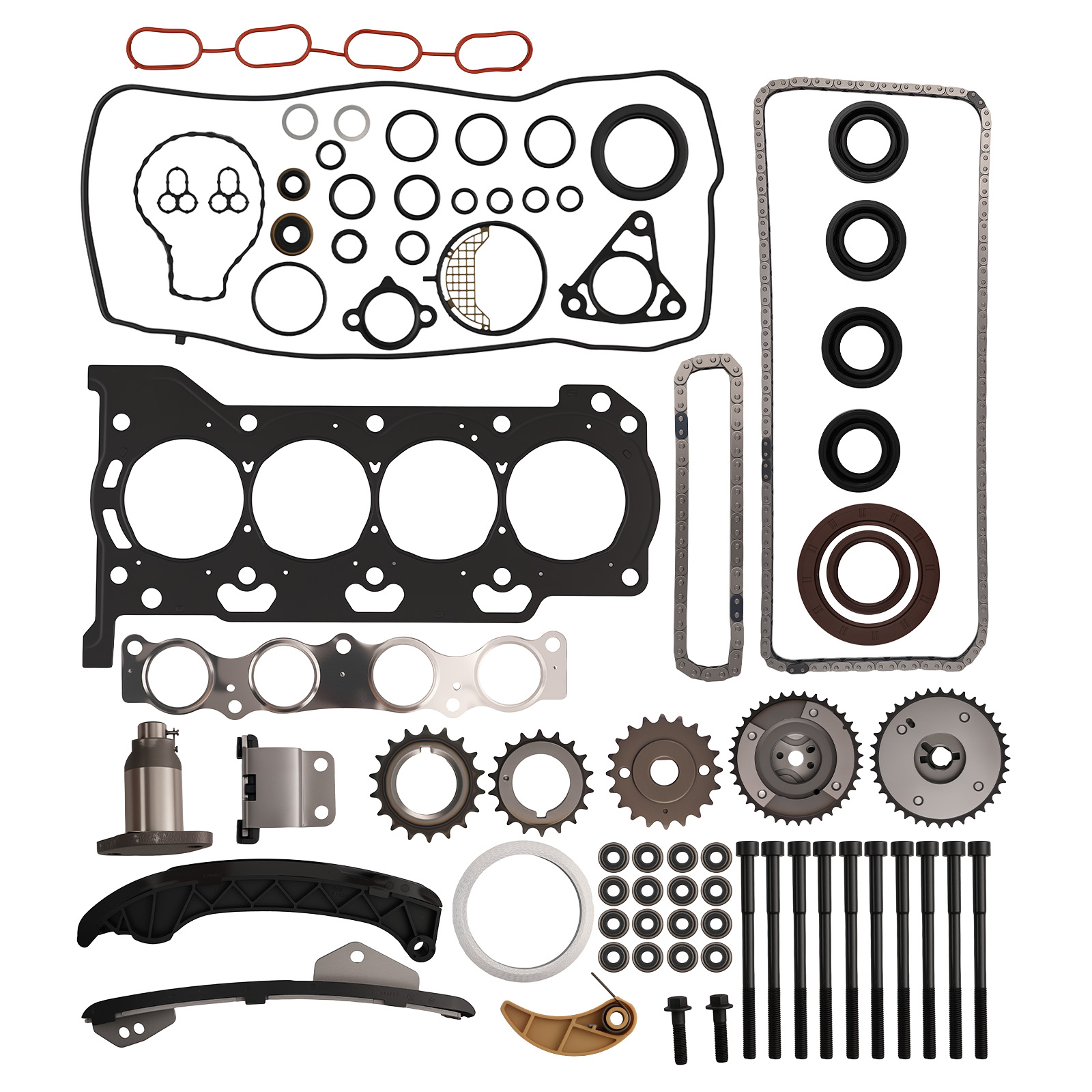Complete Timing Chain for Toyota Prius 1.8L 2010-2015 Chain Set 130700T010 MLS