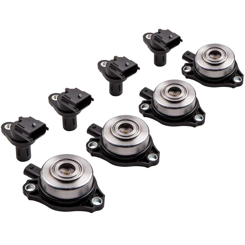 8pcs Camshaft Position Sensor & Adjuster Magnet for Mercedes-Benz CL550 SLK350