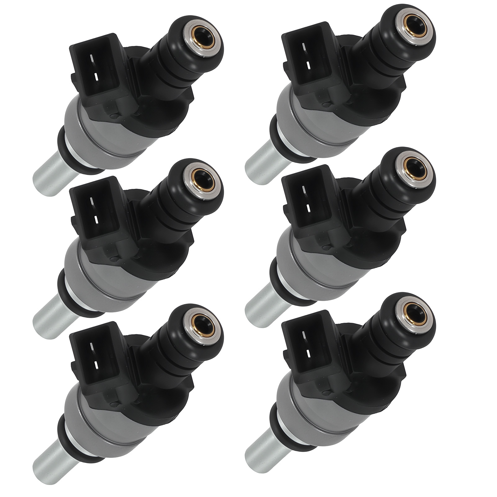 6PCS Fuel Injector Set for BMW Z3/528i 2.8L 1999-2002 13537546244 Kit