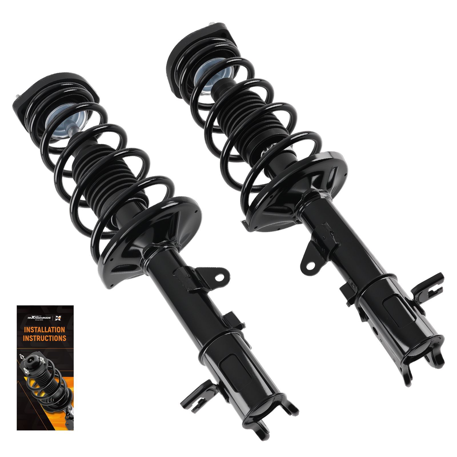 2pcs Quick Complete Rear Strut Spring Assembly For Kia Spectra 2004-2009 2.0L