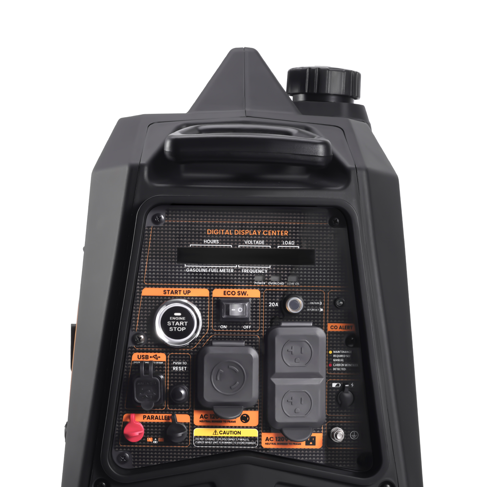 3500 Watt Portable Generator Inverter 3.2KW Gas Propane Dual Fuel Electric Start