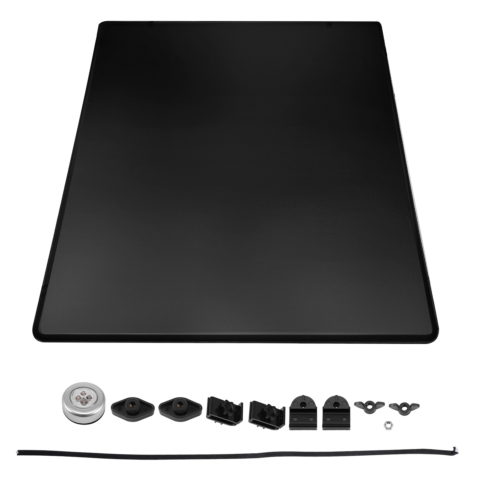 6FT Soft Tri-Fold Cover for GMC Canyon Colorado 2015-2026 Vinyl  Aluminum