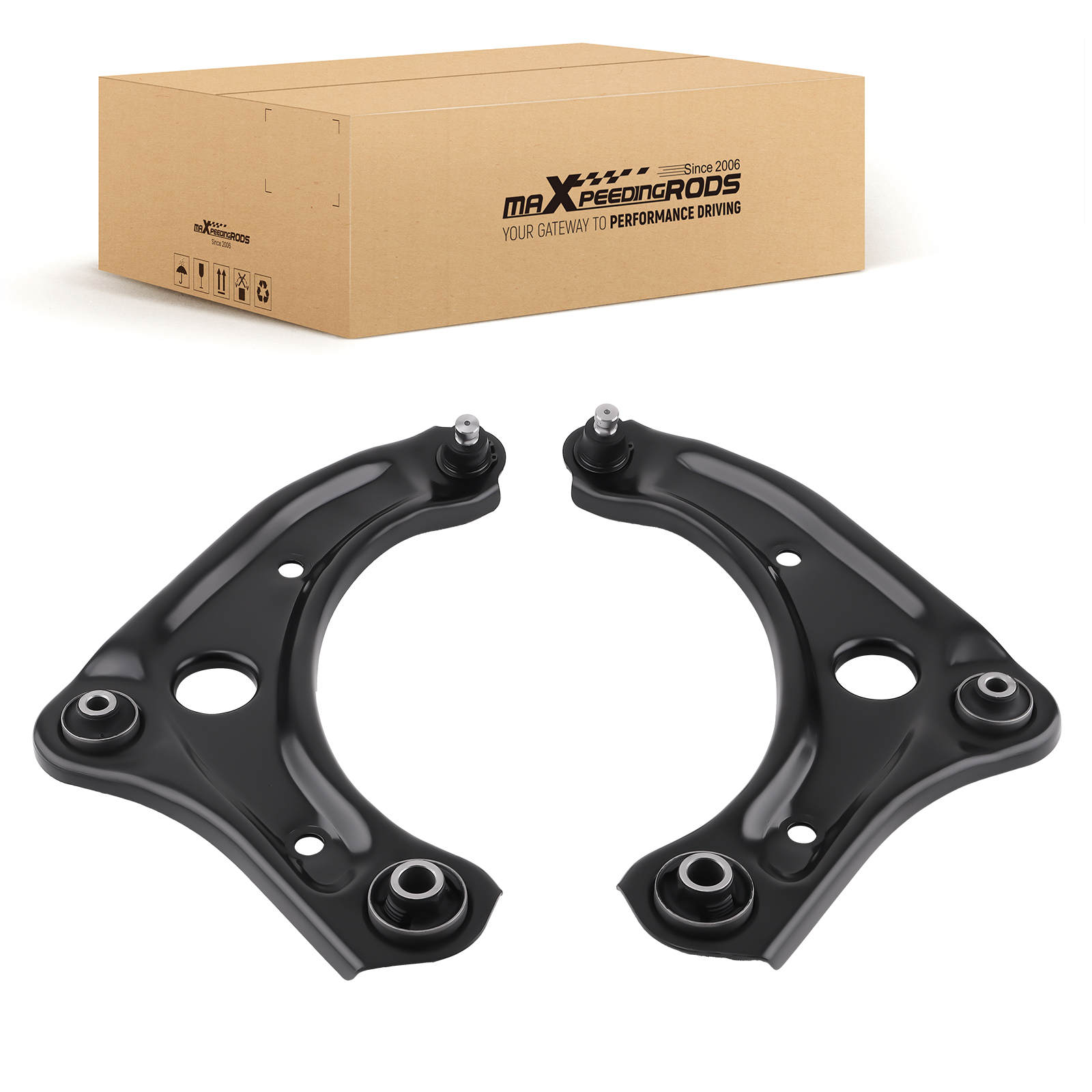 Front Lower Control Arms Ball Joints Kit for 2012 Nissan Versa Sedan 13-19 Versa