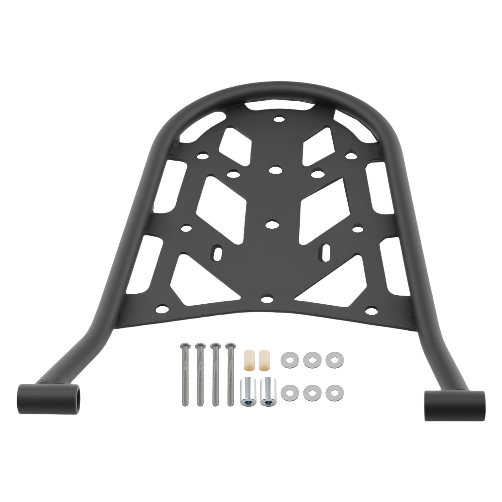 Rear Cargo Rack Bracket for Kawasaki KLX250S KLX300 Enduro 2009-2025 Black