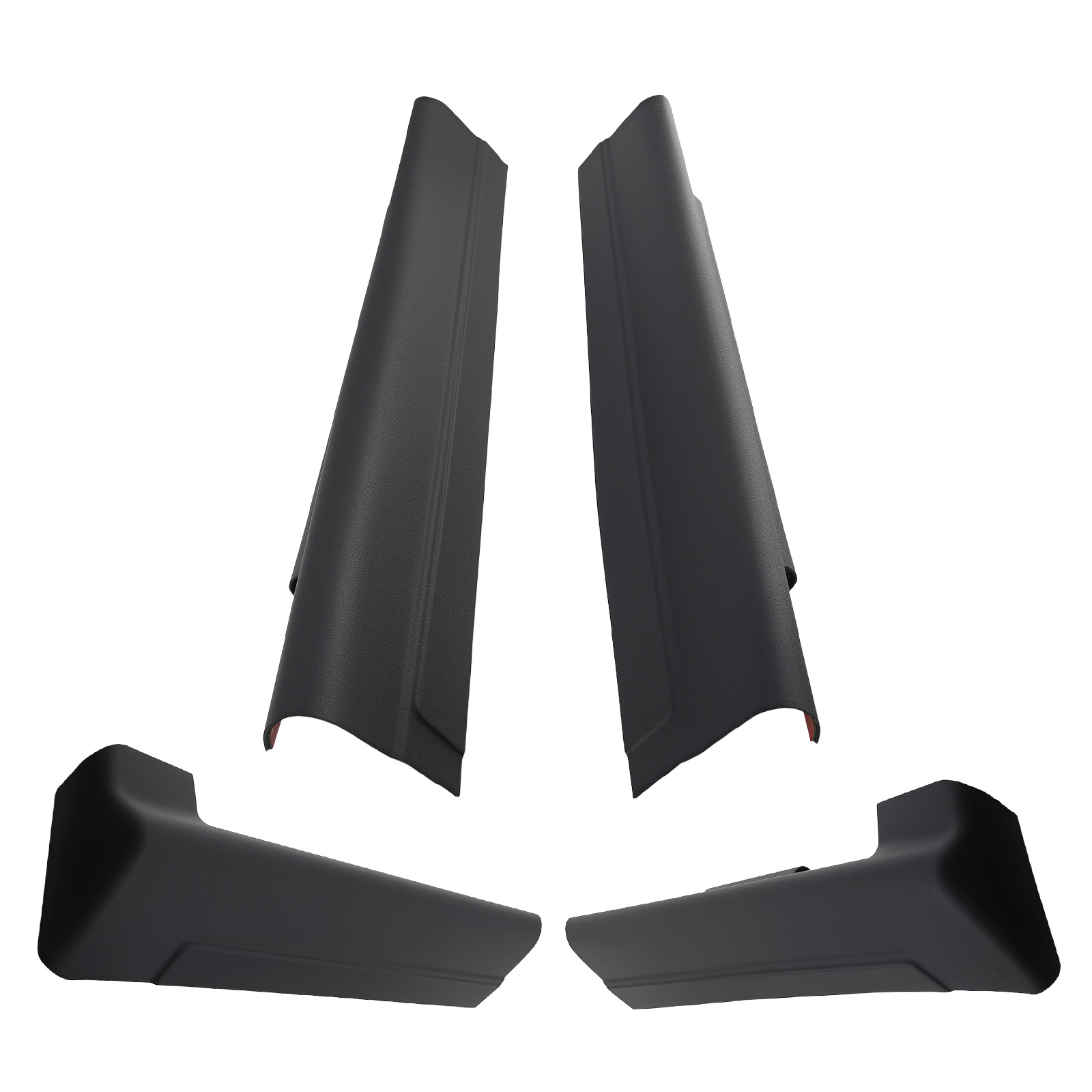 4Pcs Rocker Panel  Covers for Chevrolet Silverado/GMC Sierra Extended 1999-06