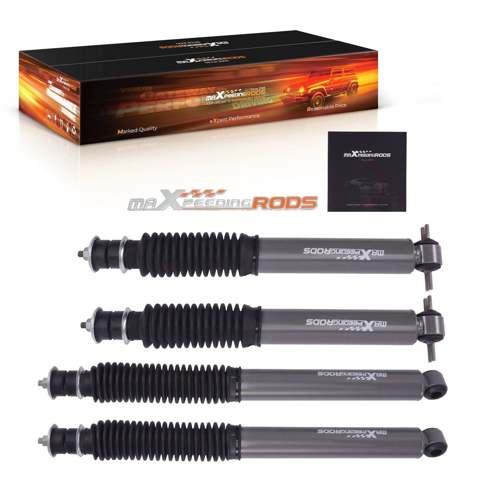 Complete Lowering Shocks Set for Ford F-150 2WD 1997-04 3