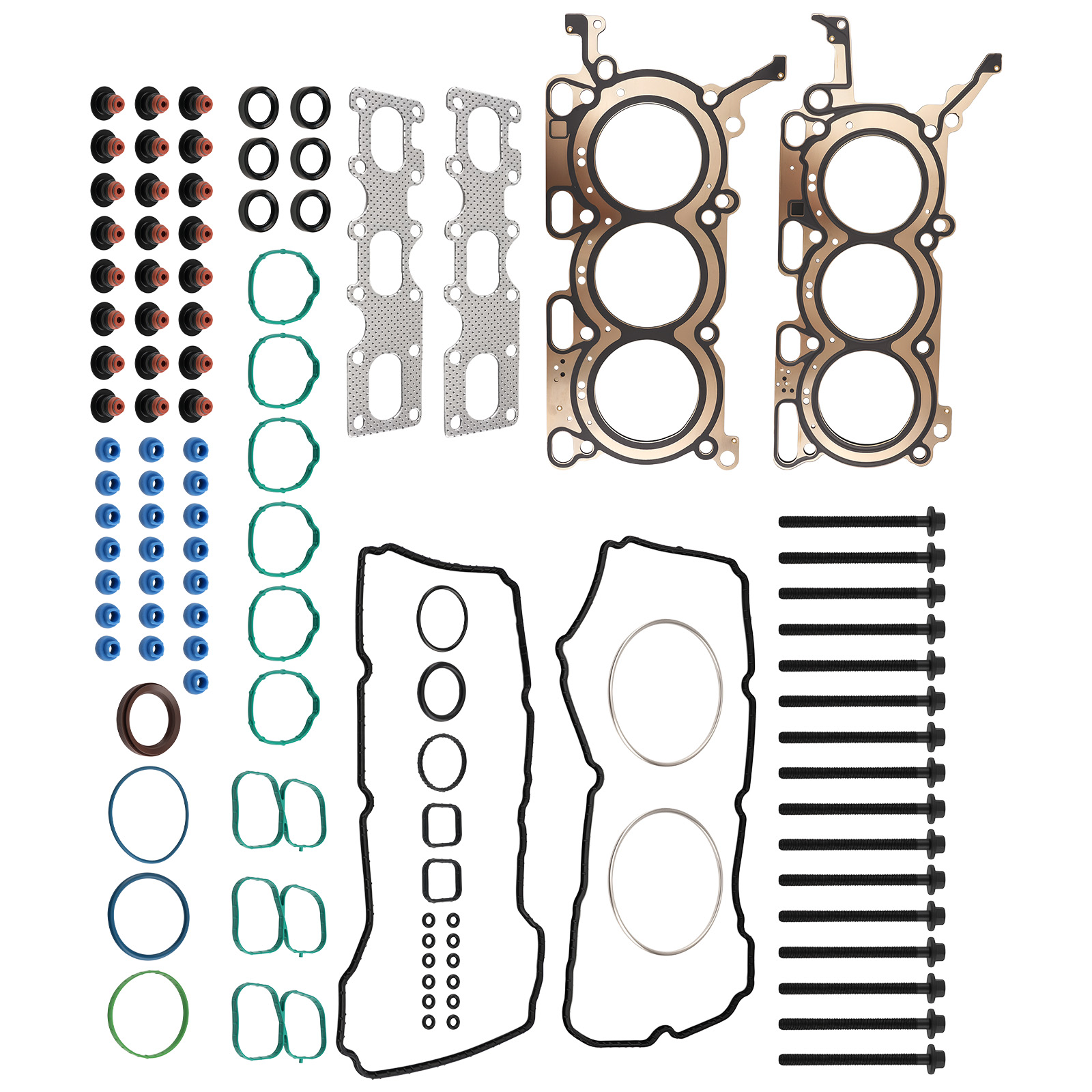 Front Head Gasket Bundle Kit for Ford Edge/MKZ 3.5L 2007-2012 ES71320
