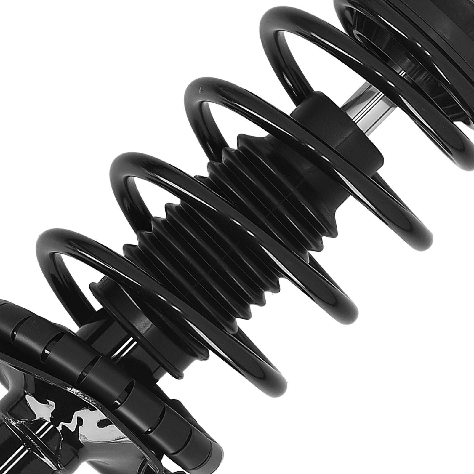 Pair Front Complete Struts w/ Coil Spring for Ford Transit Connect 2010 - 2013