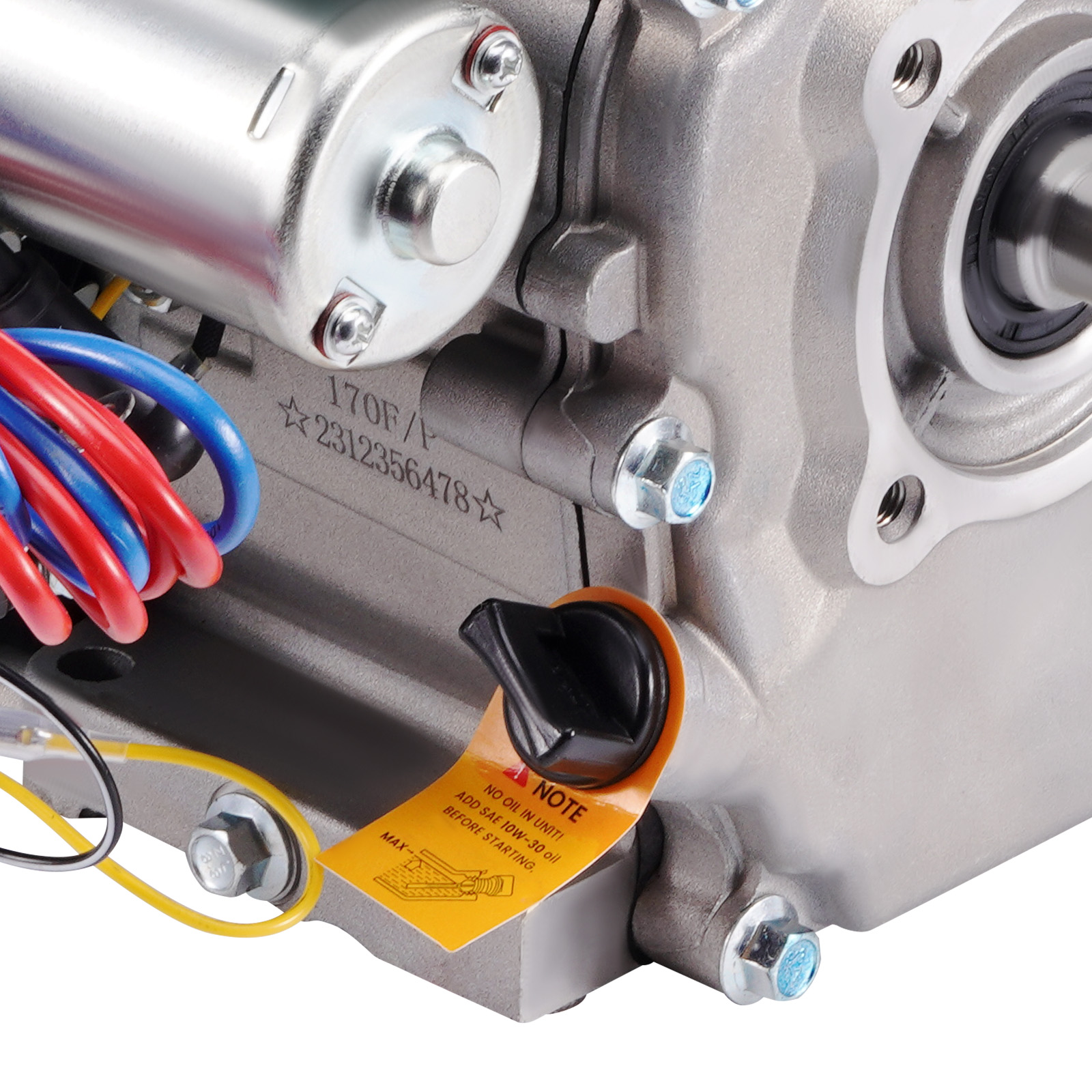 7HP Engine Motor Horizontal Electric Start Gasoline 212cc 4-Stroke Go Cart
