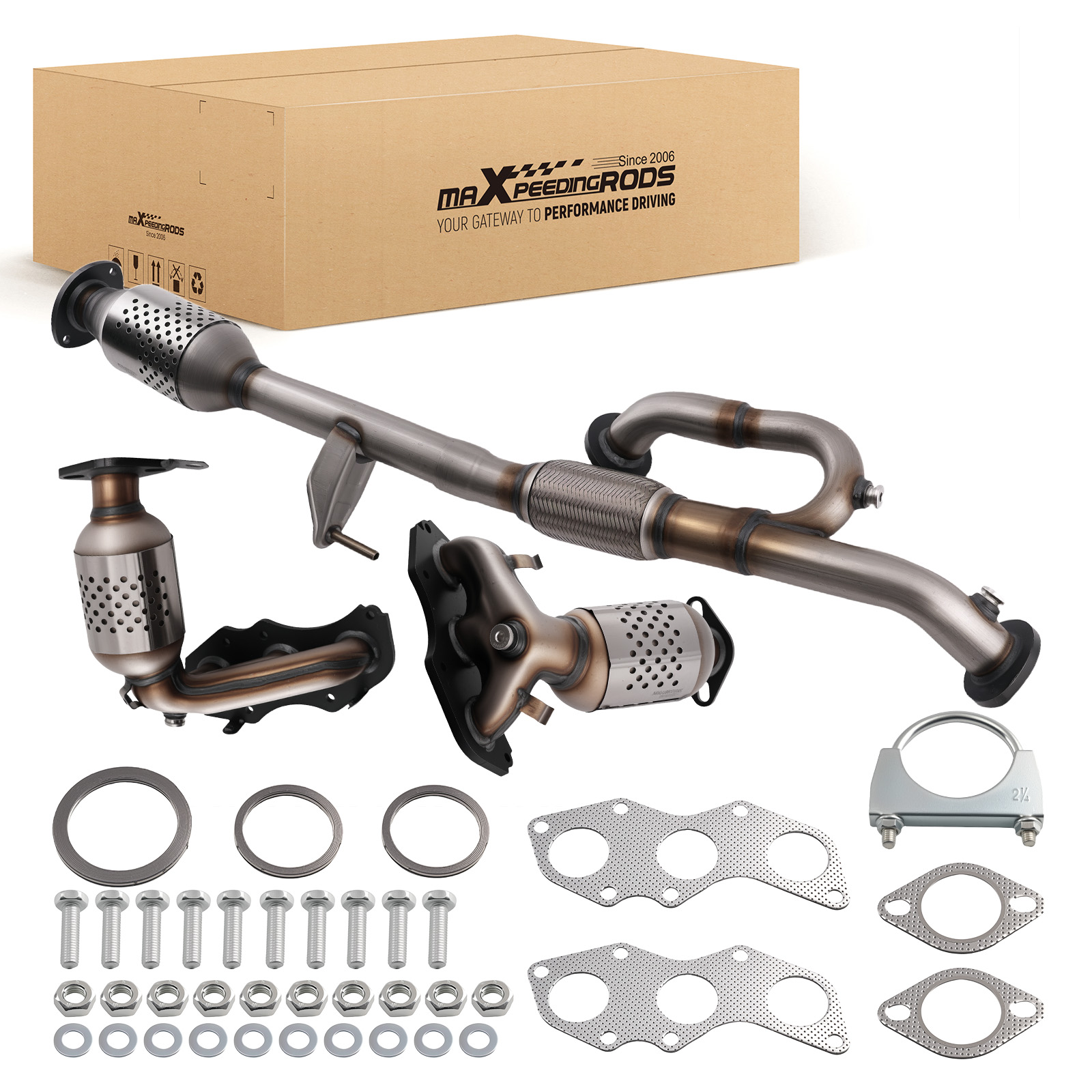 3x Catalytic Converter Set for Toyota Camry / Avalon 3.5L V6 2007-2017 EPA