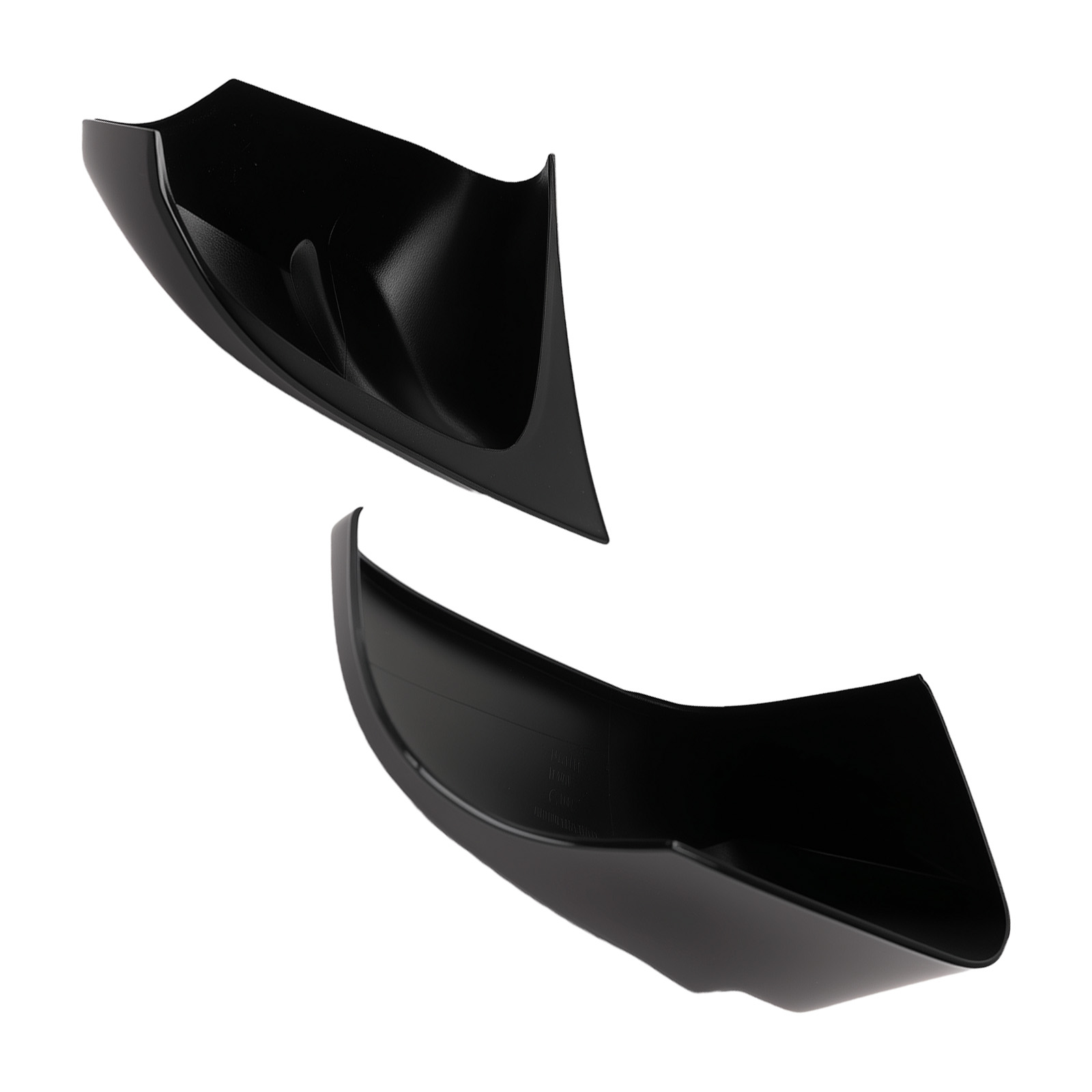 Door Mirror Cap Shield for Toyota Corolla/Levin 2014-18 Black ABS Plastic Front