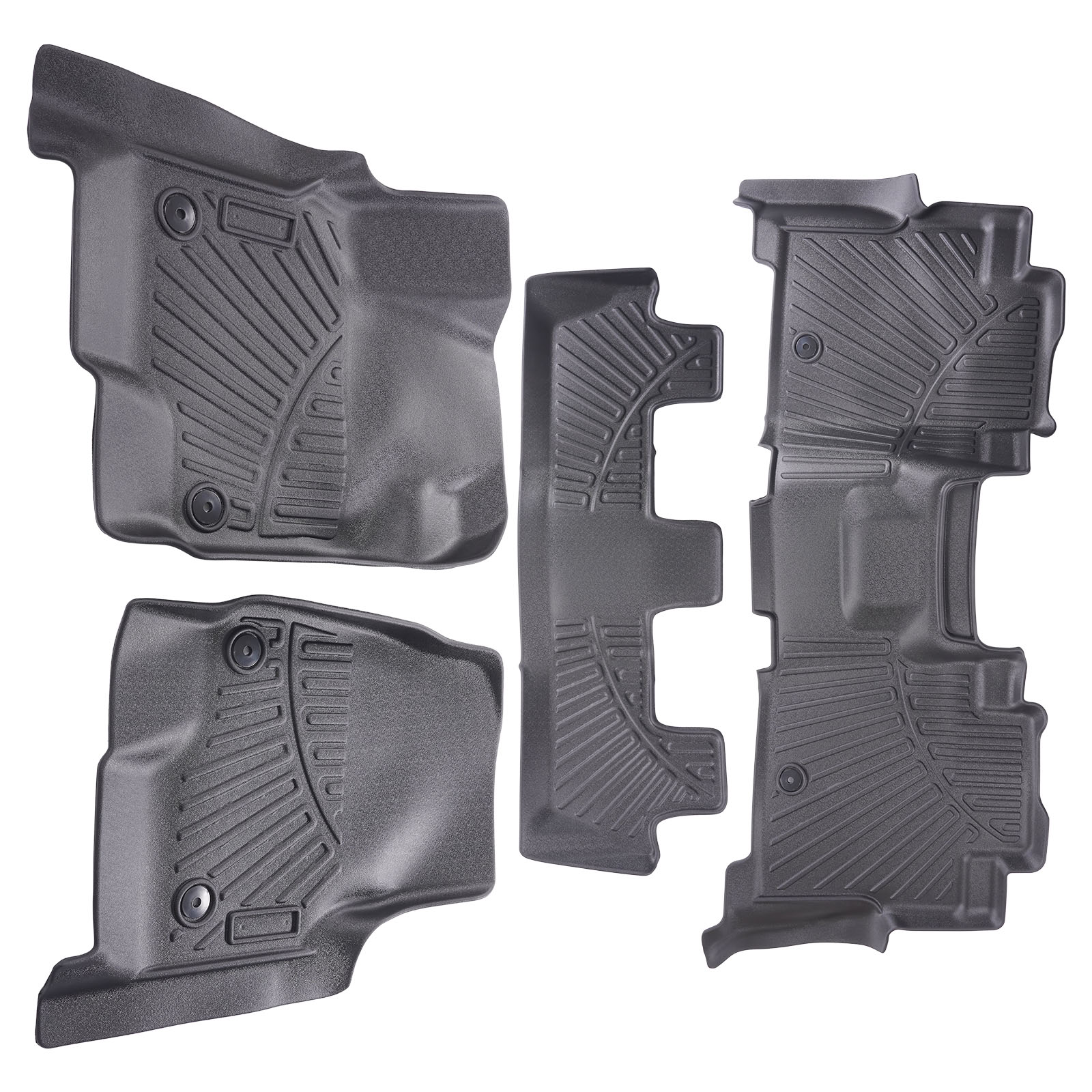 1st Row Floor Mats + 2nd & 3rd Row Floor Mat For Lincoln Navigator L 2018-2021