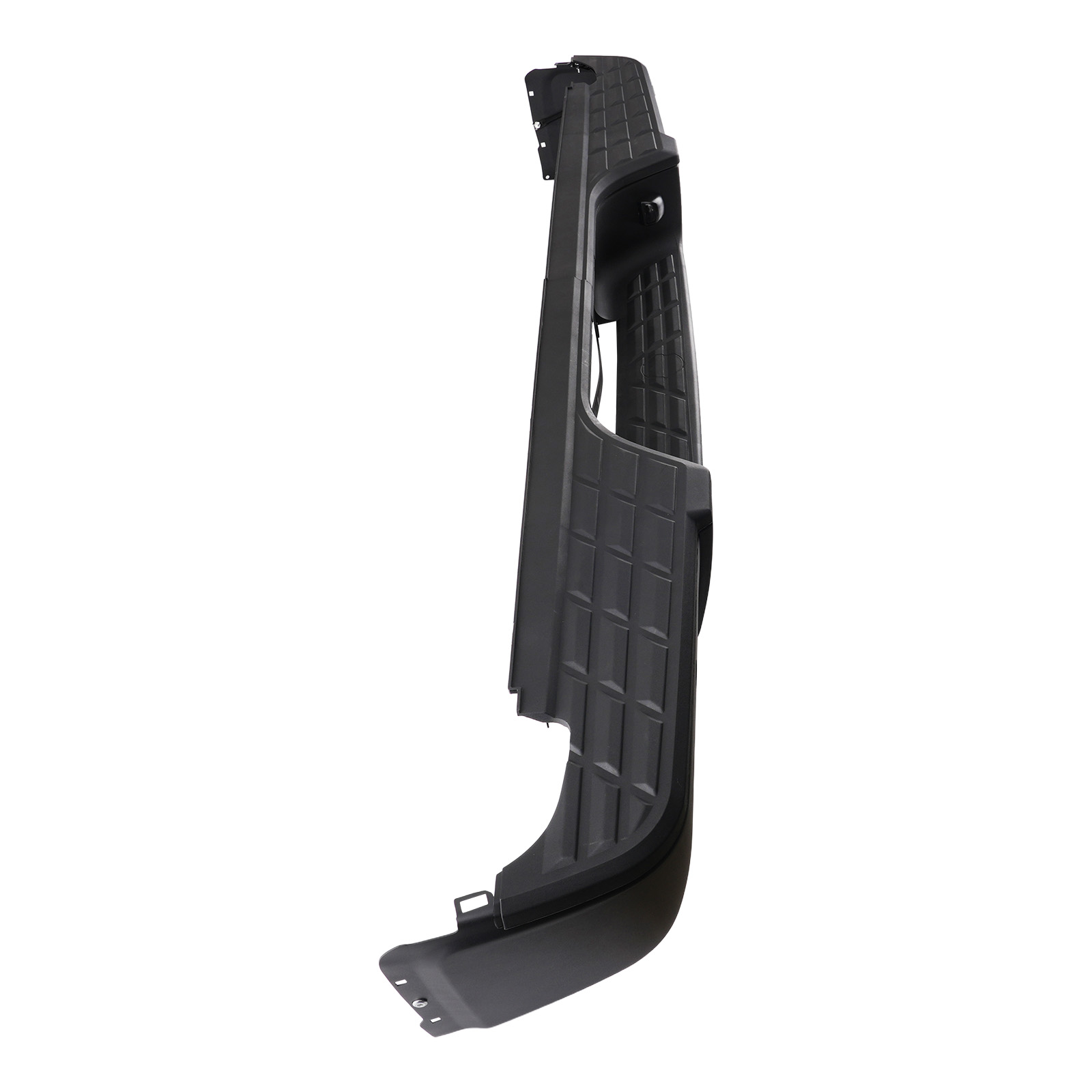 Black Rear Bumper Assembly for GMC Sierra 07-13 GM1103148 Plastic Steel