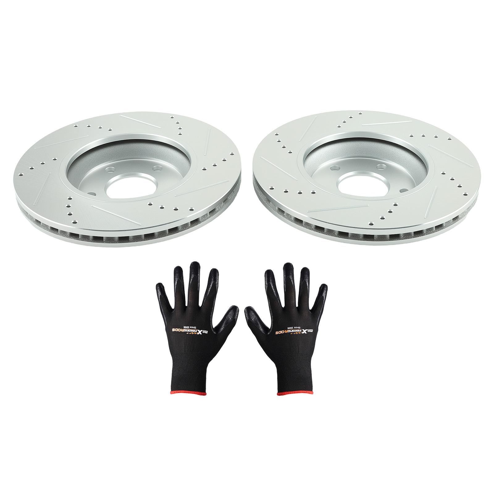 Front Disc Brake Rotors Set for Chevrolet Malibu 2004-2012/Pontiac G5 2007-2009