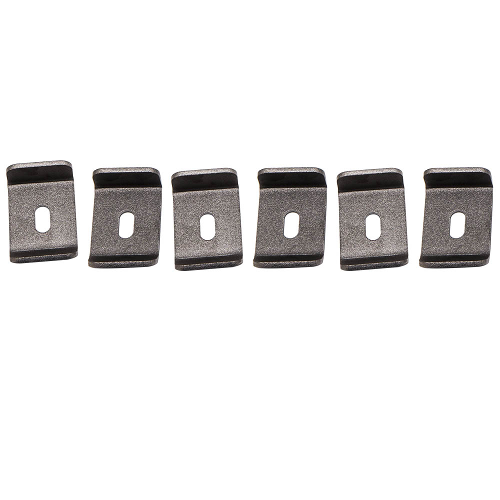 set of 6pcs Universal 6 inch Roof Rack Gutter Mounts