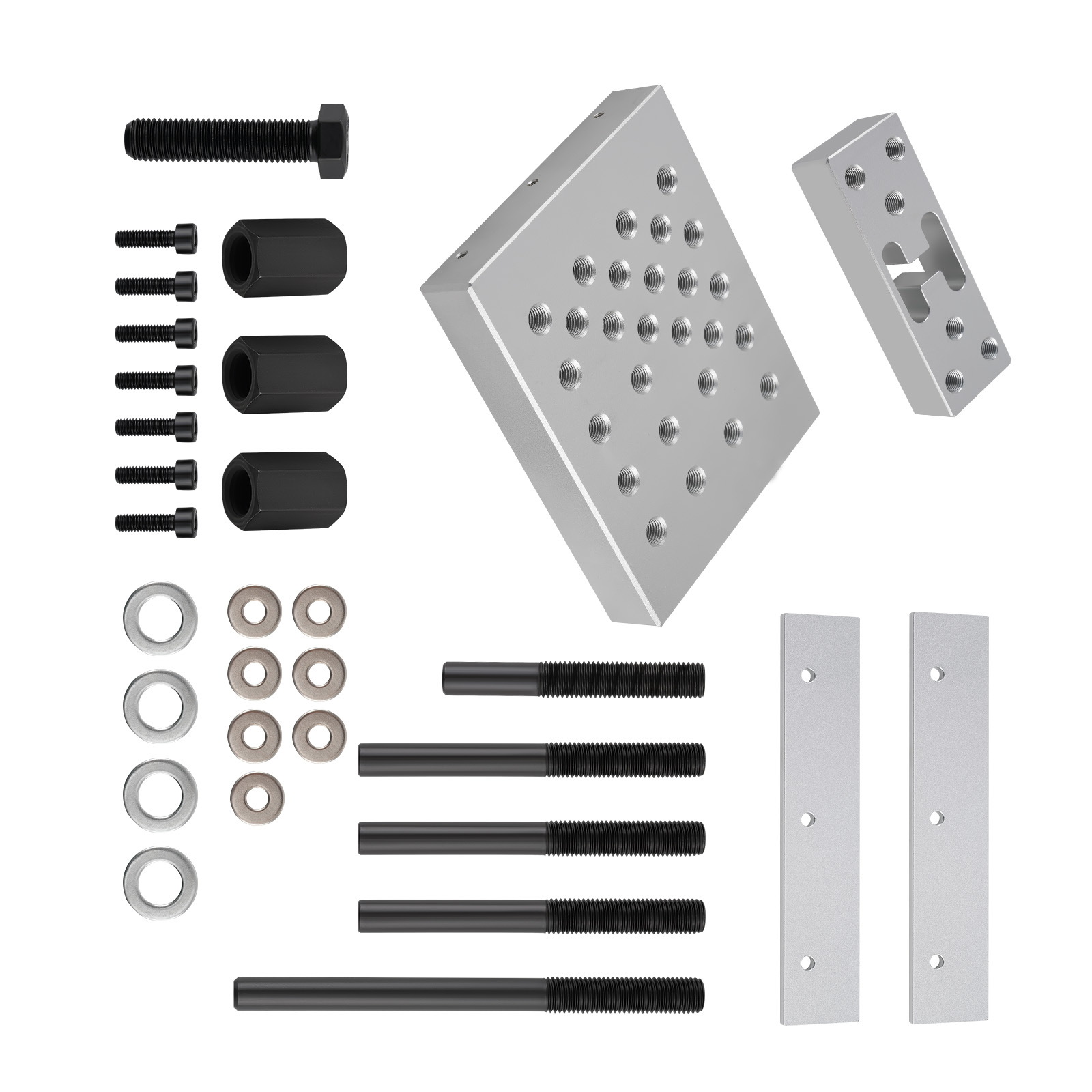 Universal Drill Press Support Block Plate Tool Set Kit, 30 Ton – Bearing and