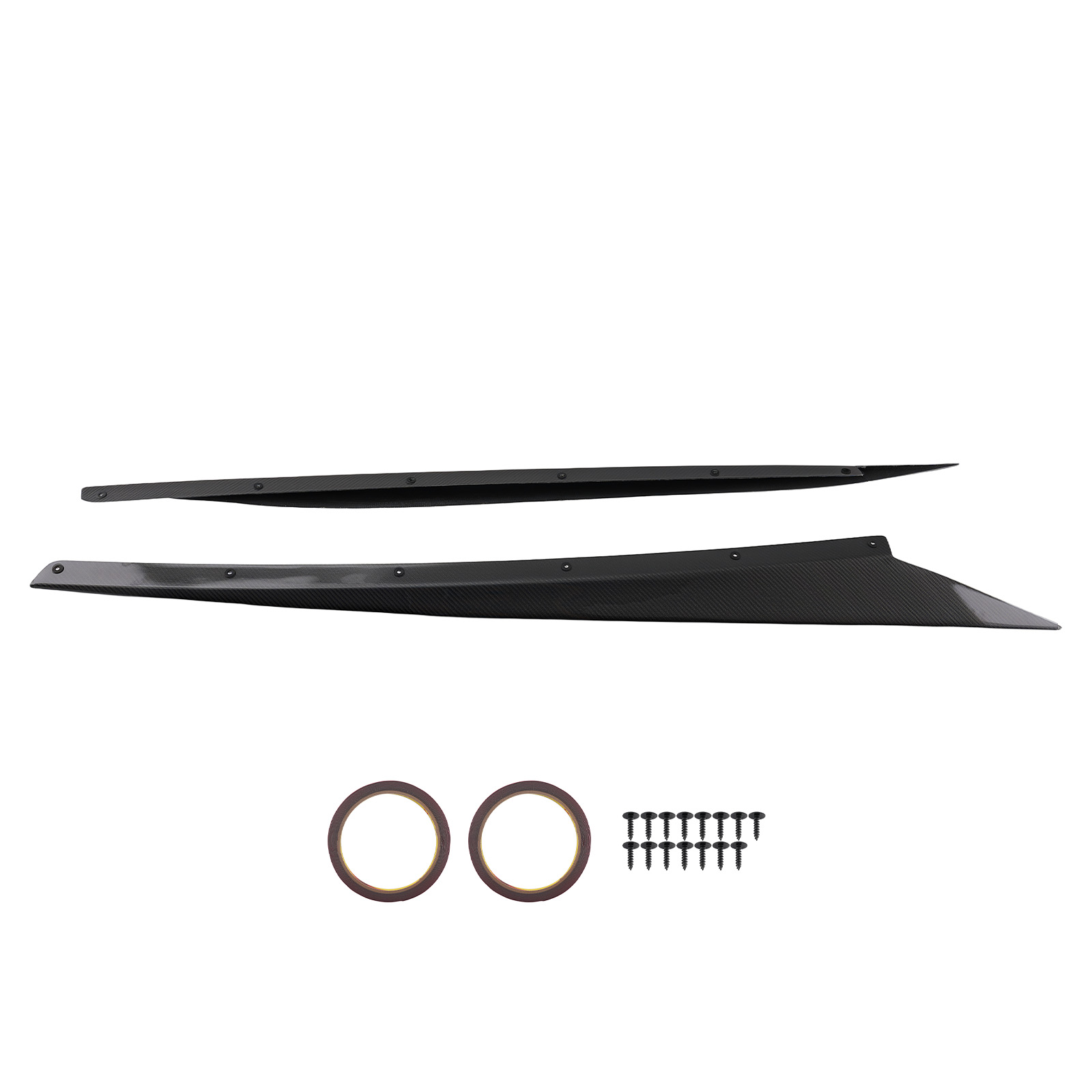 Side Skirts Kit for Chevy Corvette Stingray/Z51/Z06 2020-2025 Carbon Fiber
