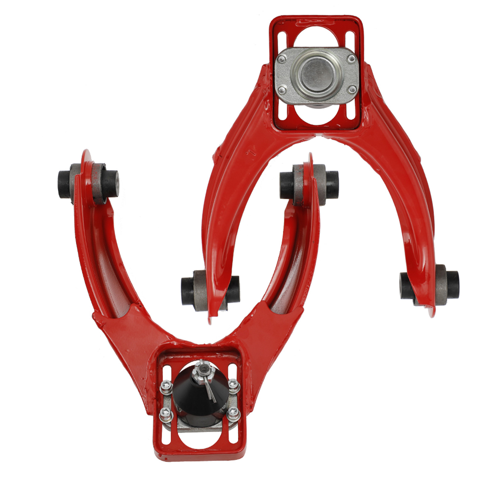 8x Front & Rear Camber Toe Arm Kit + Lower Control Arm For 1996-2000 Honda Civic