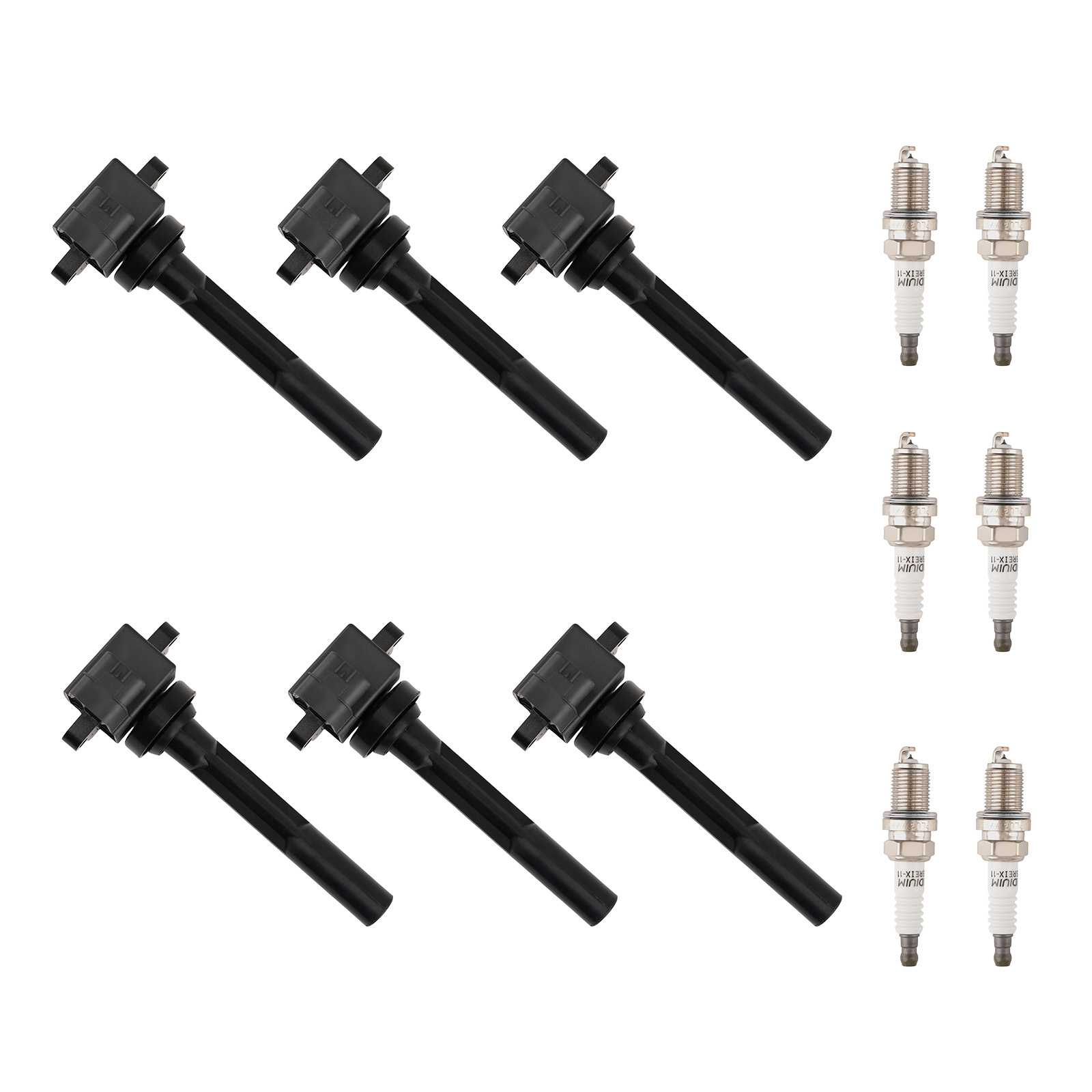 6x Ignition Coil Pack For Isuzu VehiCROSS 3.5L V6 1999-2001 673-8301 w/Plugs