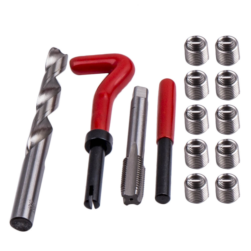 THREAD REPAIR TOOL KIT M5-M12 304 STAINLESS STEEL INSERT SET 131PC