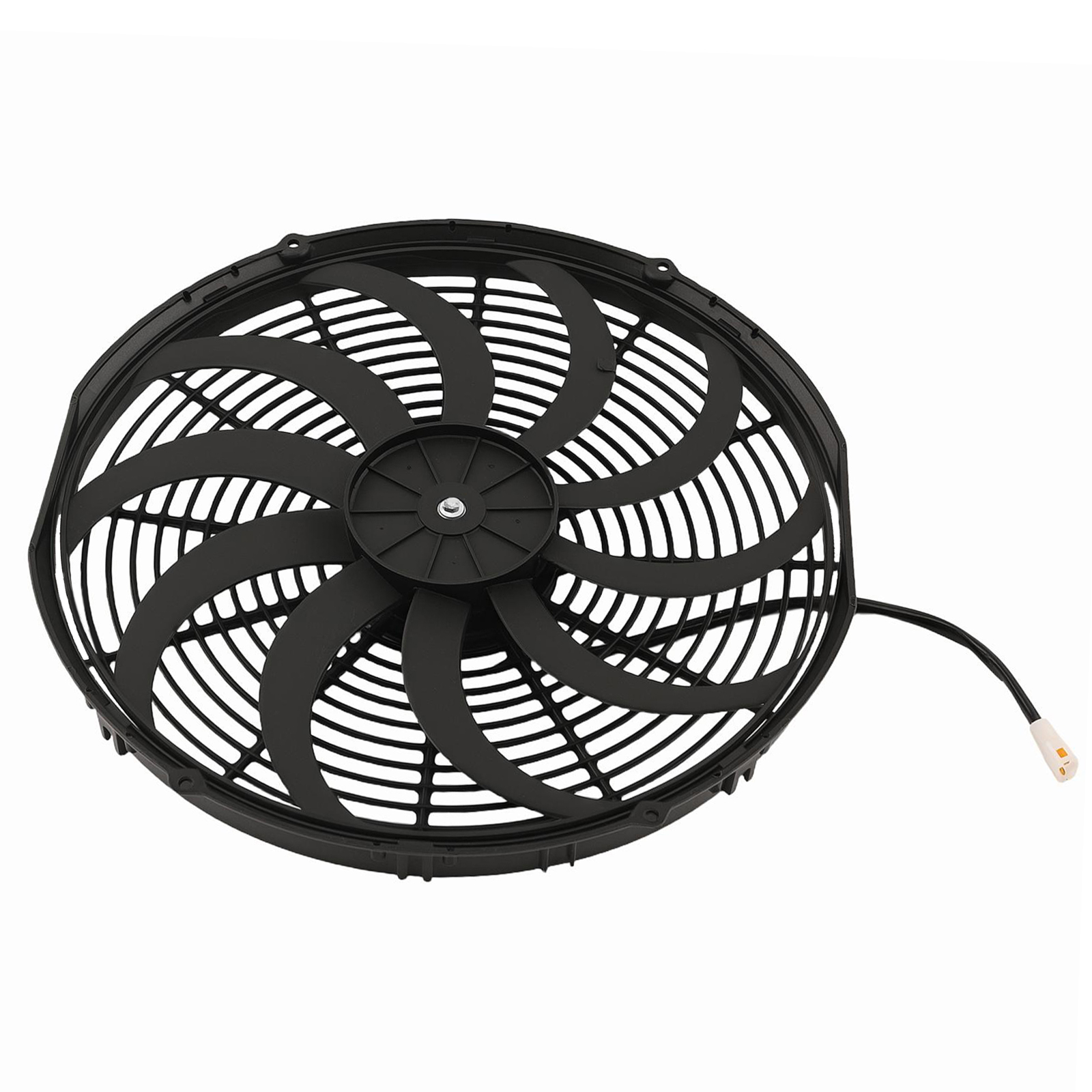16 inch Electric Fan Kit for Universal Cooling 3000CFM 120W Push Pull Black