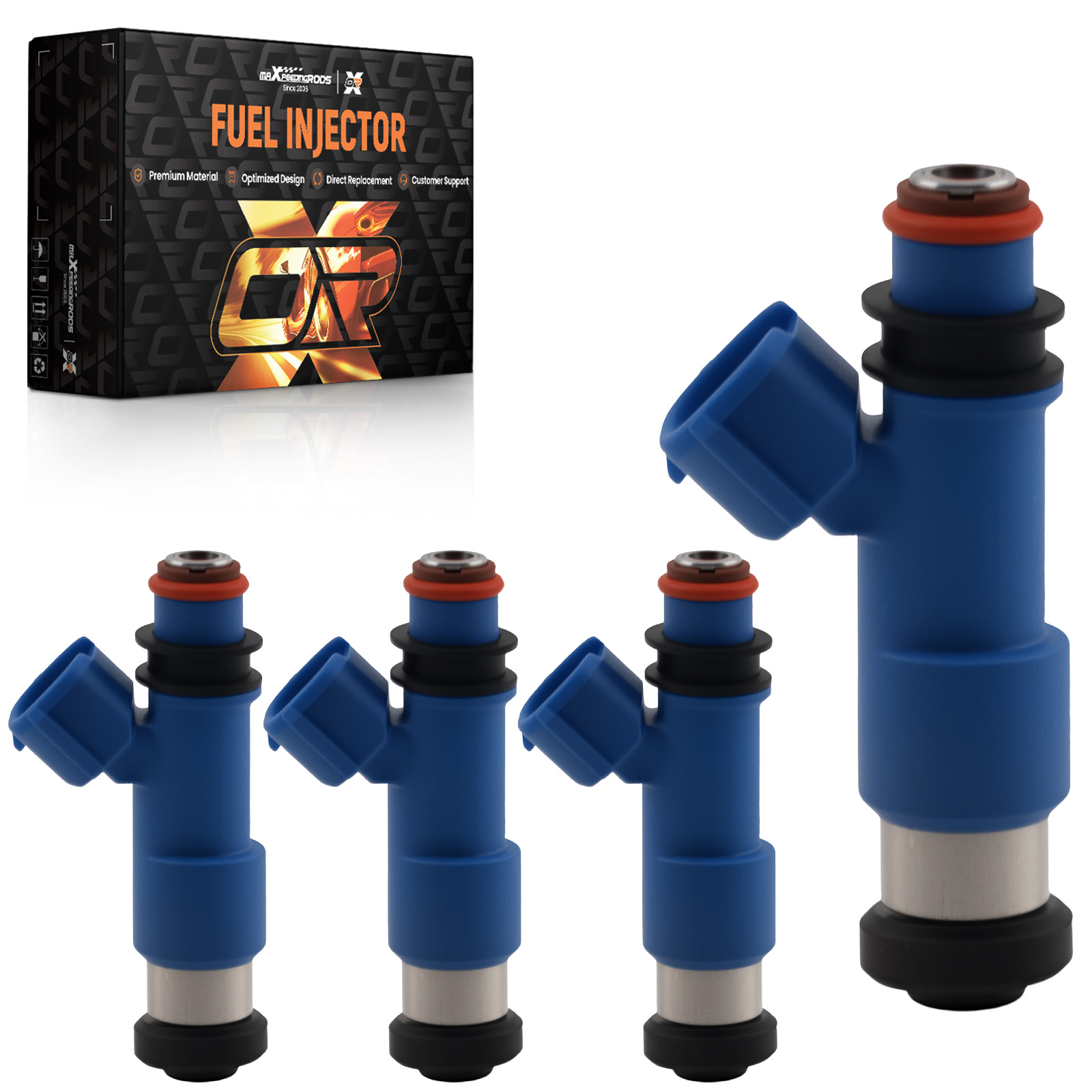 4PCS Fuel Injectors for Subaru WRX STI 2.5L Turbo 2007 2008 2009 2010-2021