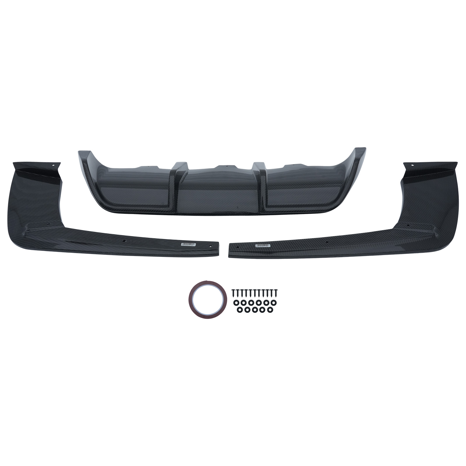 Carbon Lip Rear Diffuser for BMW F06 F12 F13 M6 Bumper 2013-2018