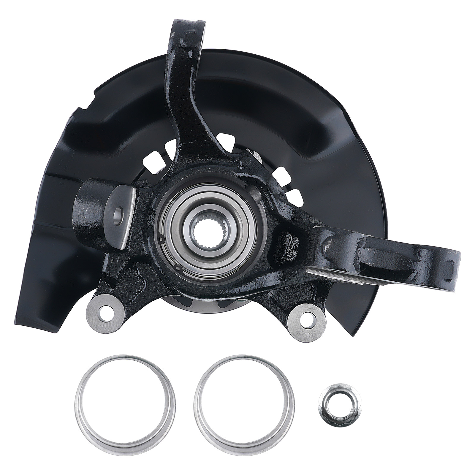 Front Left Steering Knuckle Wheel Hub Bearing For Toyota Camry 2004 - 2006 2.4L