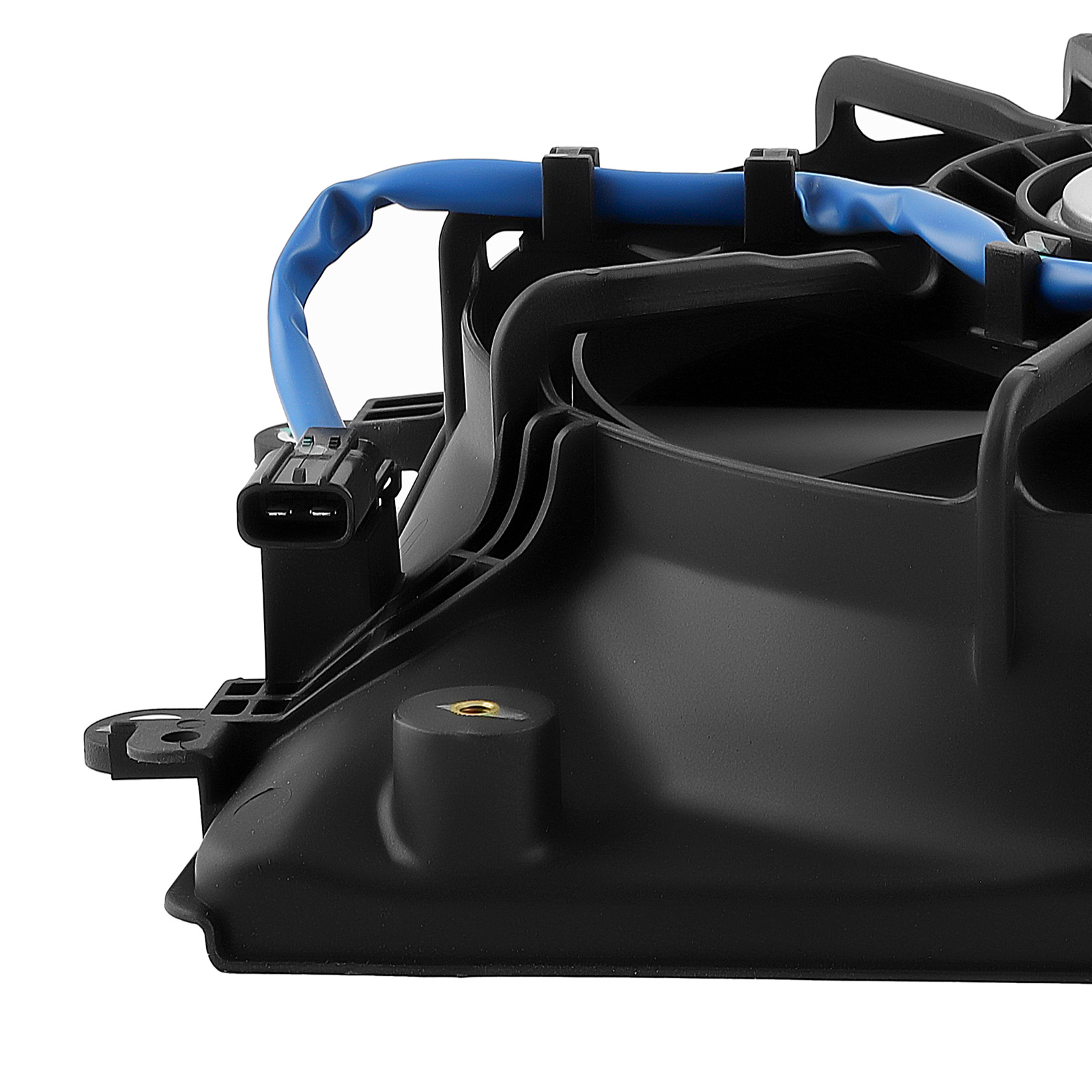 Left & Right Radiator Condenser Cooling Fan Assembly For Honda Civic 2012-2015