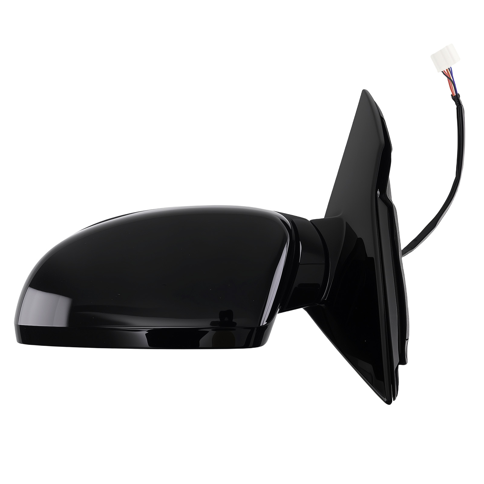 Left Door Mirror Heated Convex for Honda Accord Touring 2013-2017 Black