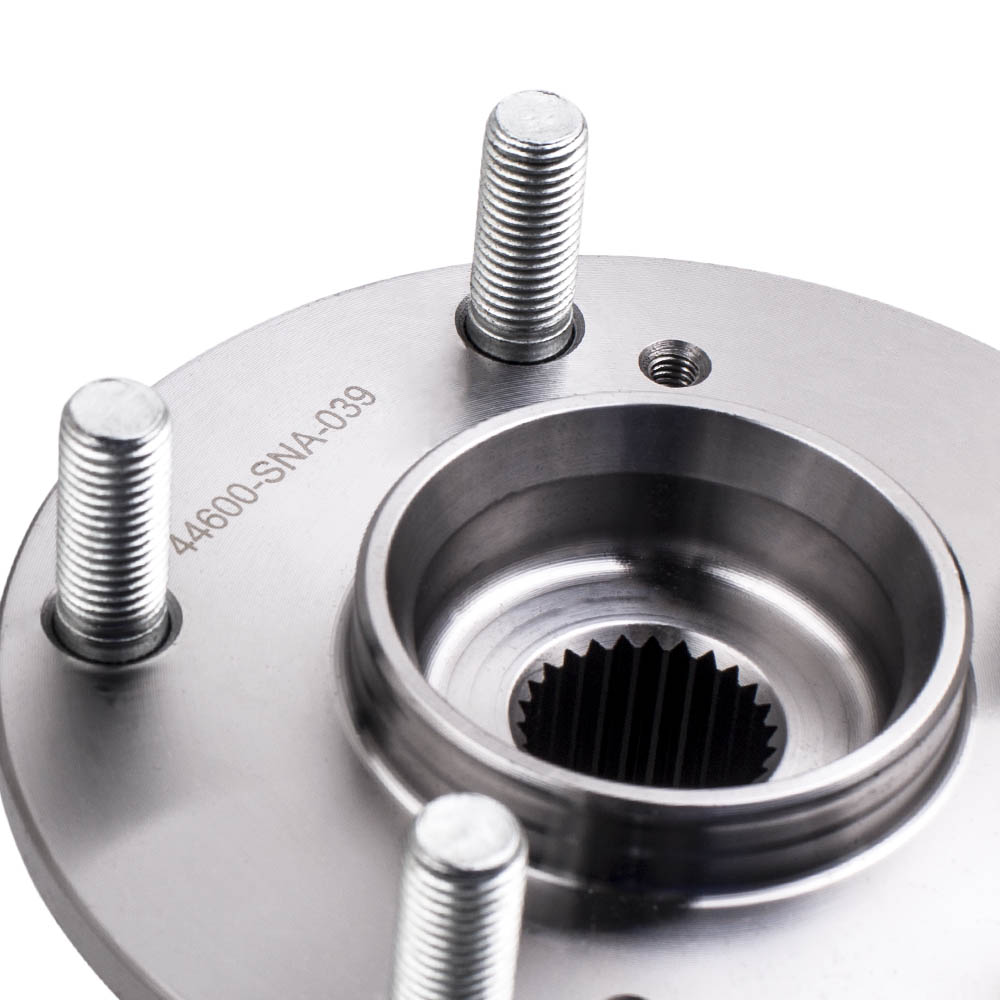 Front CV Axle Shaft+Wheel Hubs Bearings for Honda Civic 1.8L EX DX LX GX 2006-11