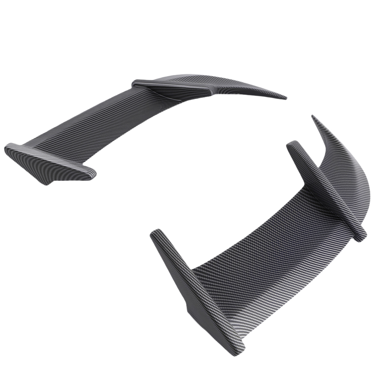 2pcs Rear Roof Trunk Lip Wing Spoiler for Volkswagen Golf MK6 GTI R20 2010-2013