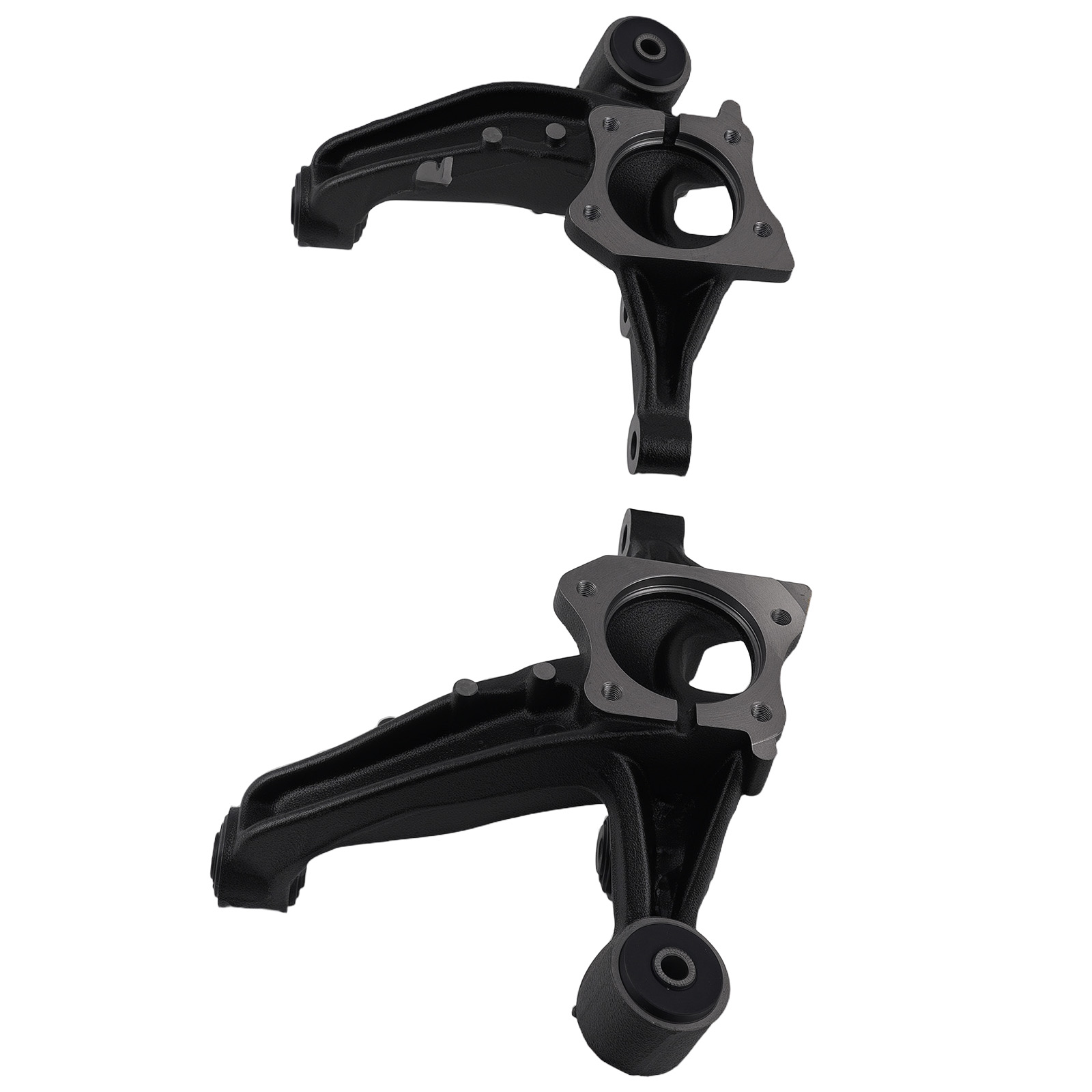 2pcs Rear Steering Knuckle for Toyota Avalon 2005-2012 698-069  Steel Black