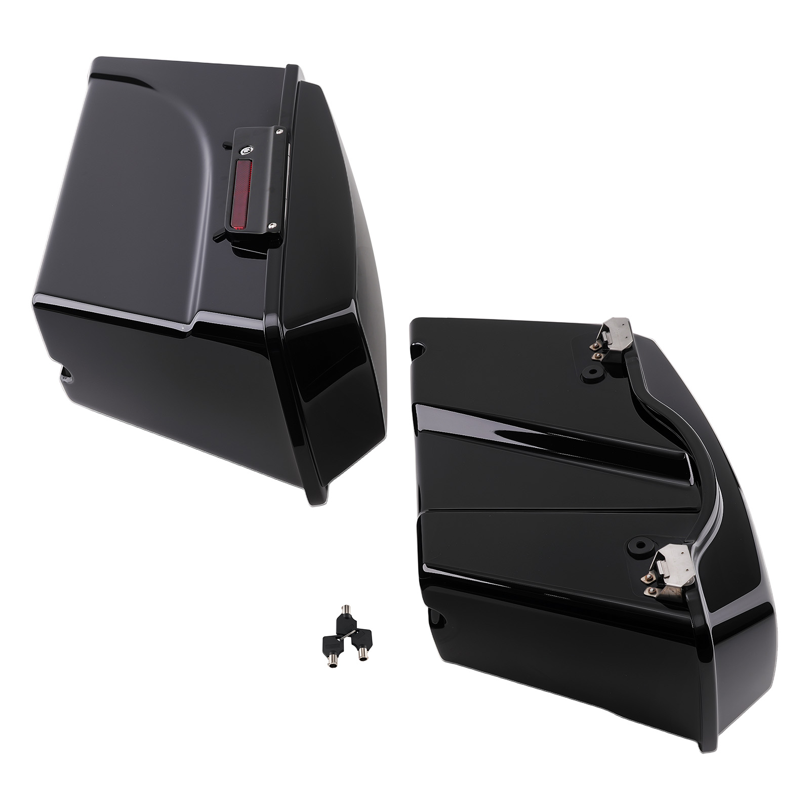 Heavy-Duty Locking Saddlebags for Harley Road King Ultra Classic 1994-2013 Pair