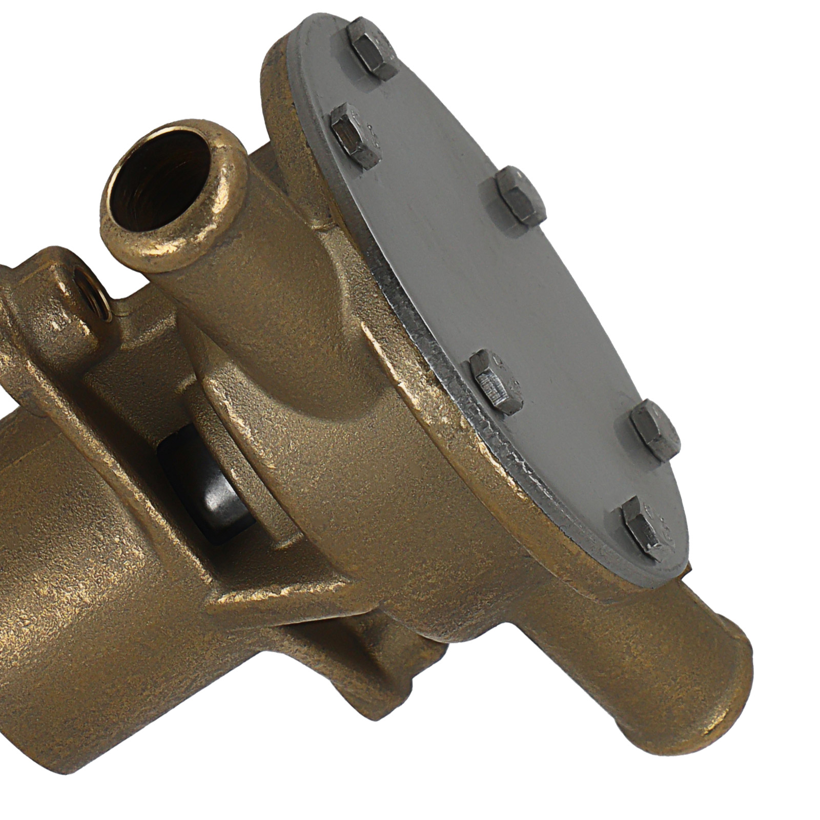 Water Pump for Johnson F4B-902, Fit Yanmar 2GM 3GM 17mm Brass Inlet/Outlet