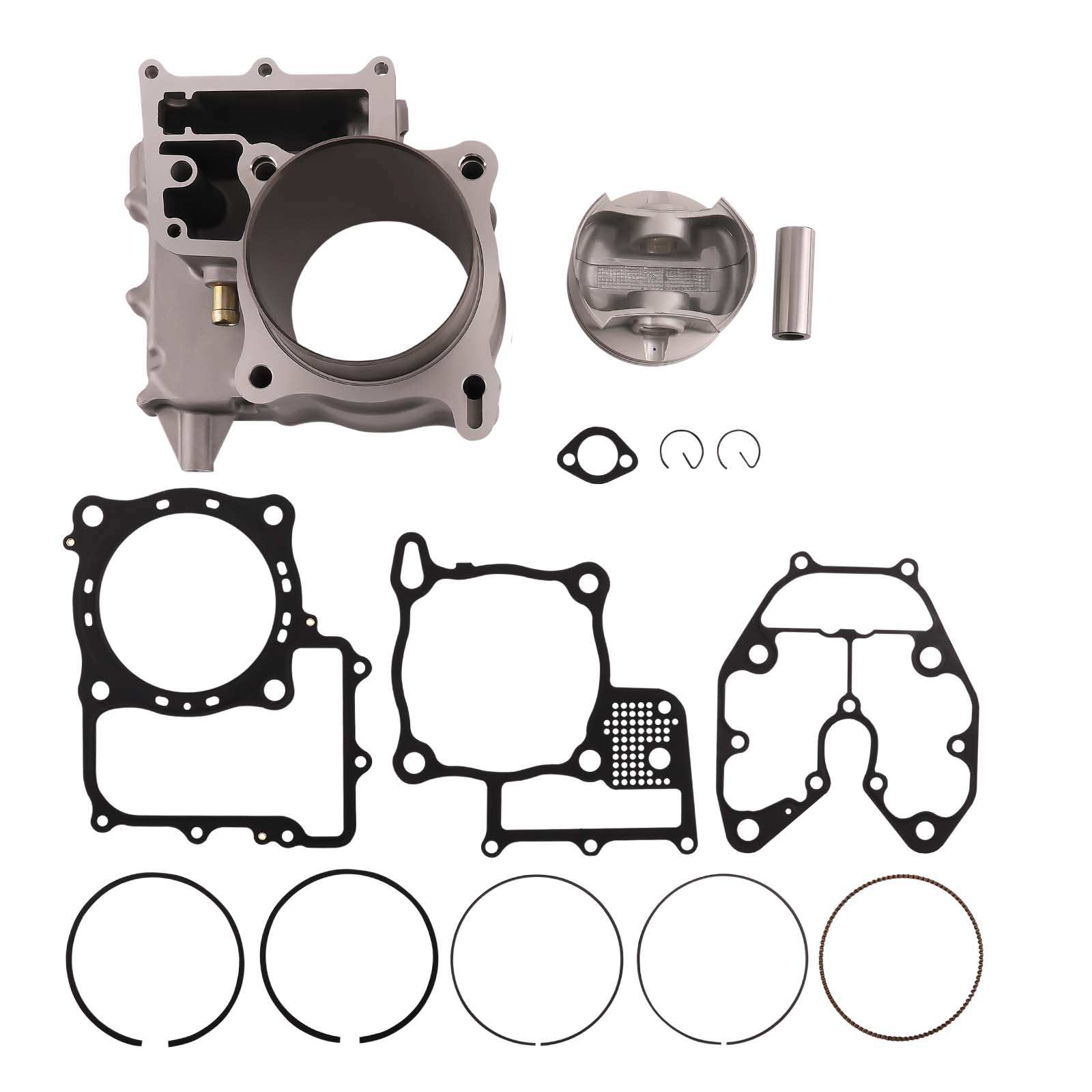 Cylinder Piston Gasket Top End Rebuild Kit For Honda Pioneer 700 SXS700 M2 & M4