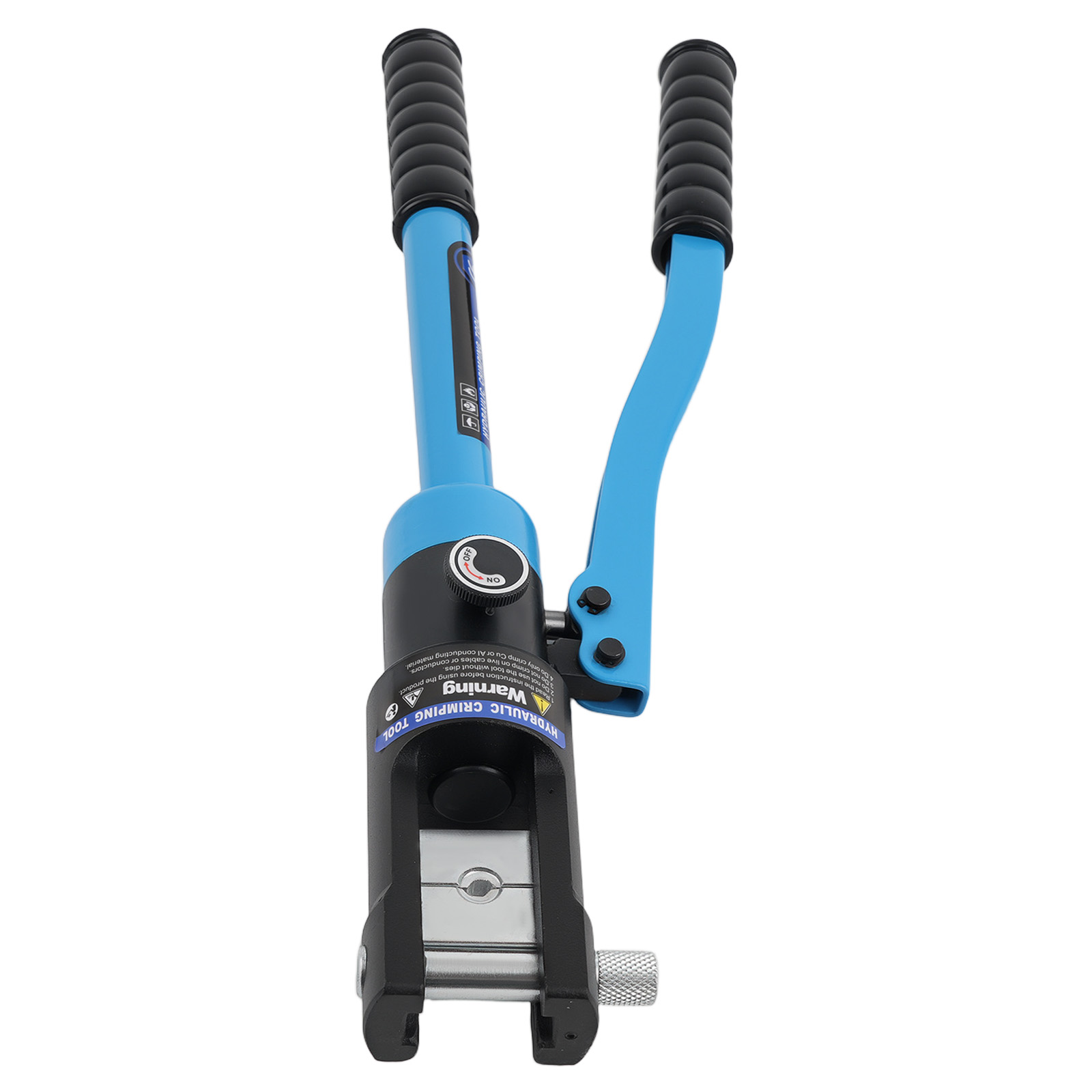 Industrial Hydraulic Wire Crimper Tool 16MT w/ Chrome Dies for Electrical Cables