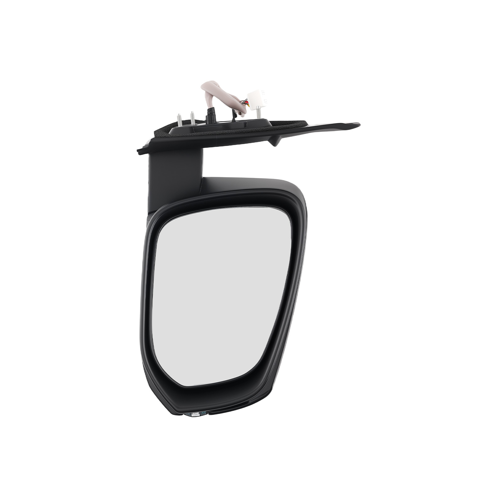Passenger Rear View Mirror Heated for Toyota Tacoma SR5 2016-2023 Black