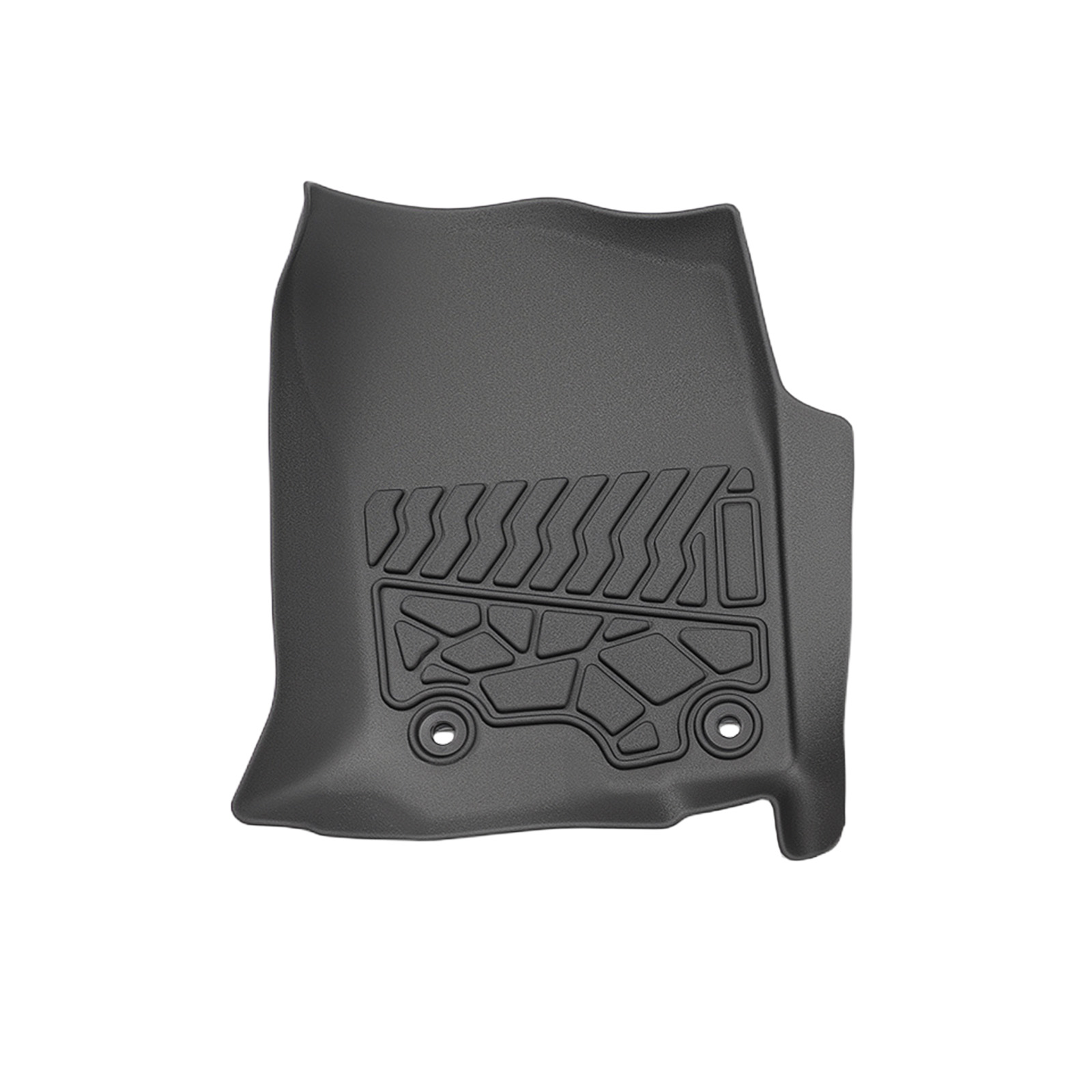 Carpet Floor Mat for Toyota 4Runner Lexus GX460 2013-2024 Black TPE Waterproof