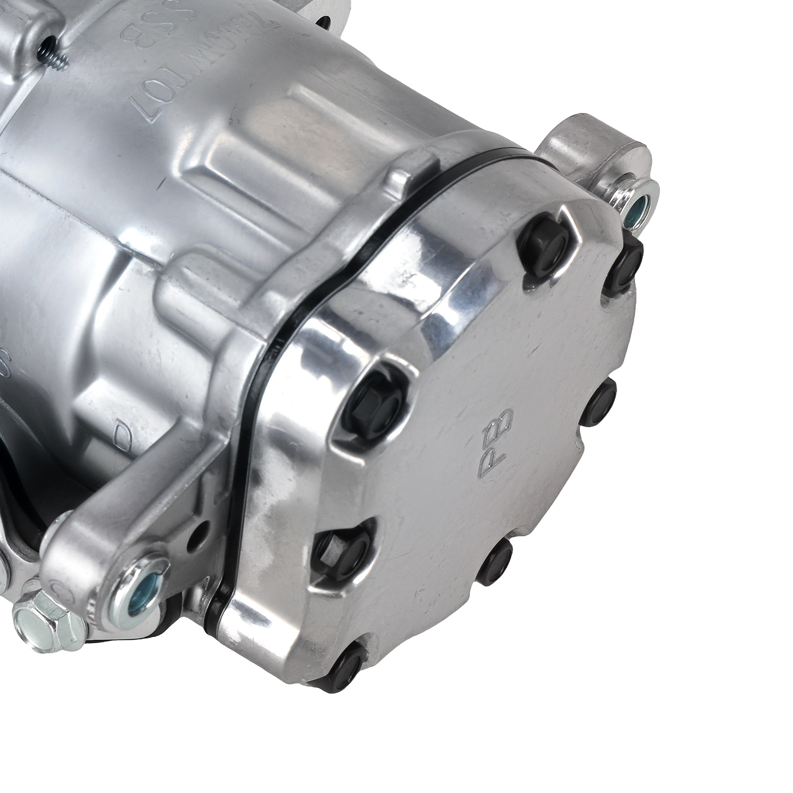 Air Con System For Sanden SD7 HC5005BK Black 6-Groove Serpentine Belt R134a