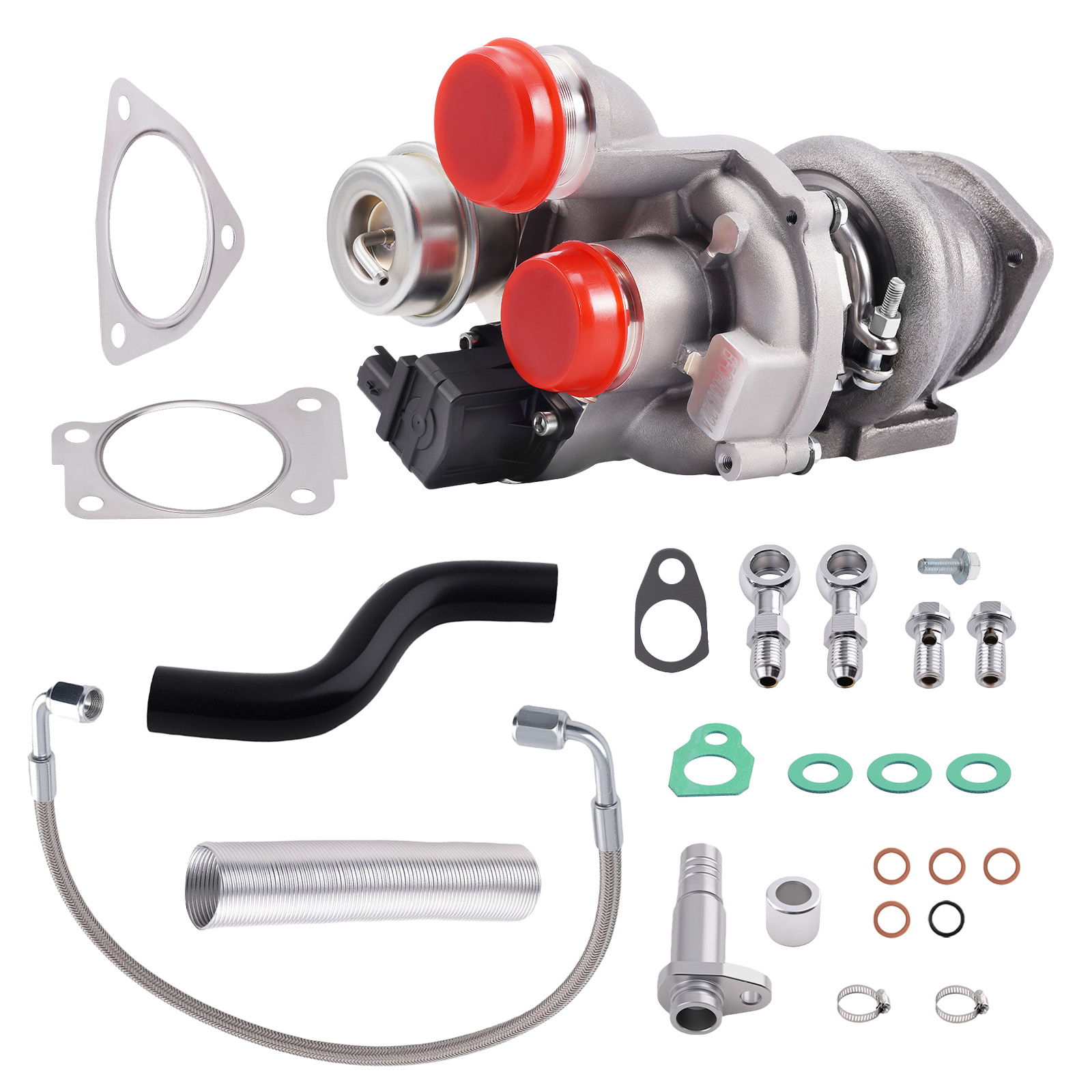 Turbocharger Kit for MW Mini Cooper S Clubman Countryman 1.6L w/ Oil Line Tube