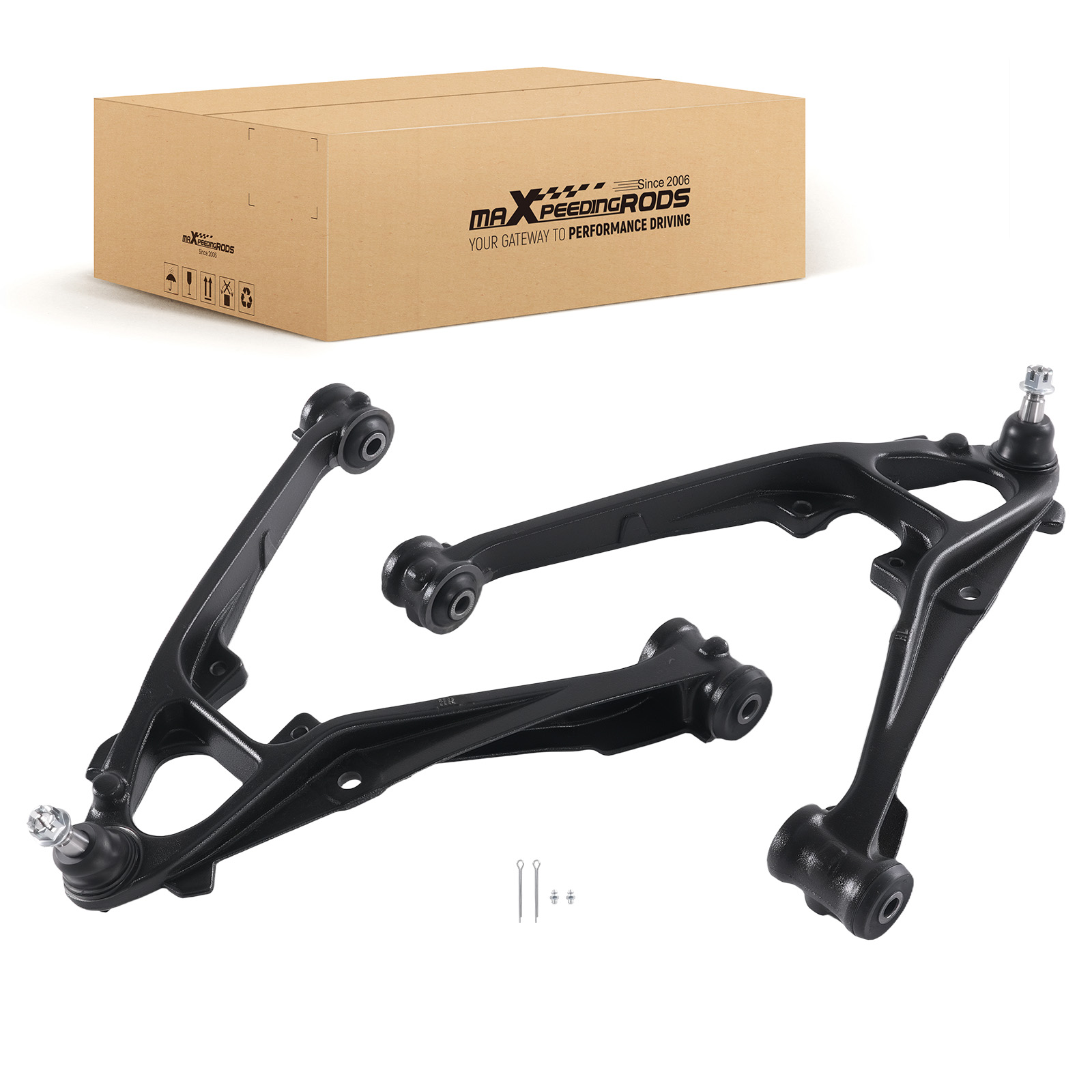 Front Lower Control Arms For 2007-2015 Chevy Silverado GMC Sierra 1500 K620888
