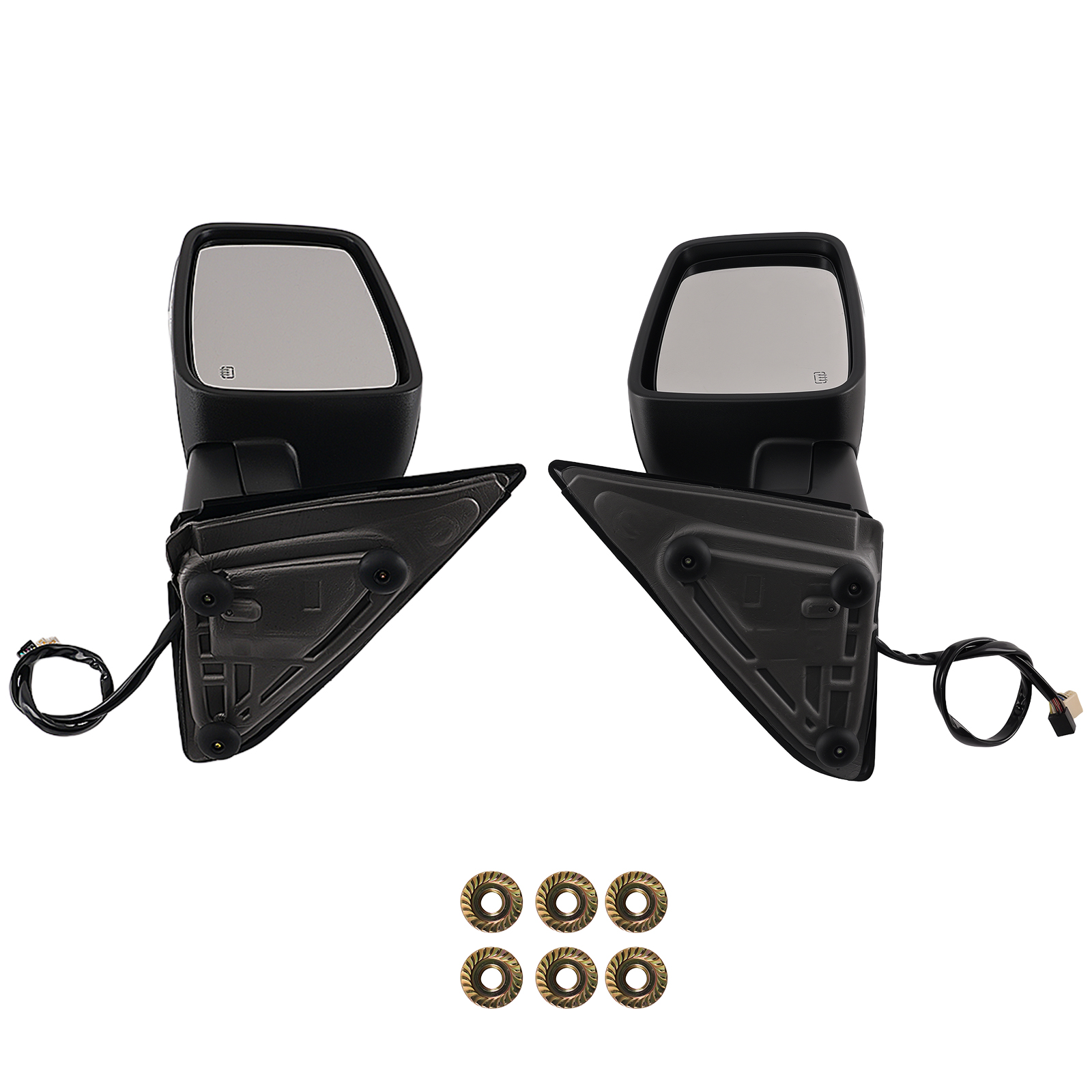 Heated Power Side Mirror for Ram 1500 Classic 2019-2024 CH1320354 2Pcs