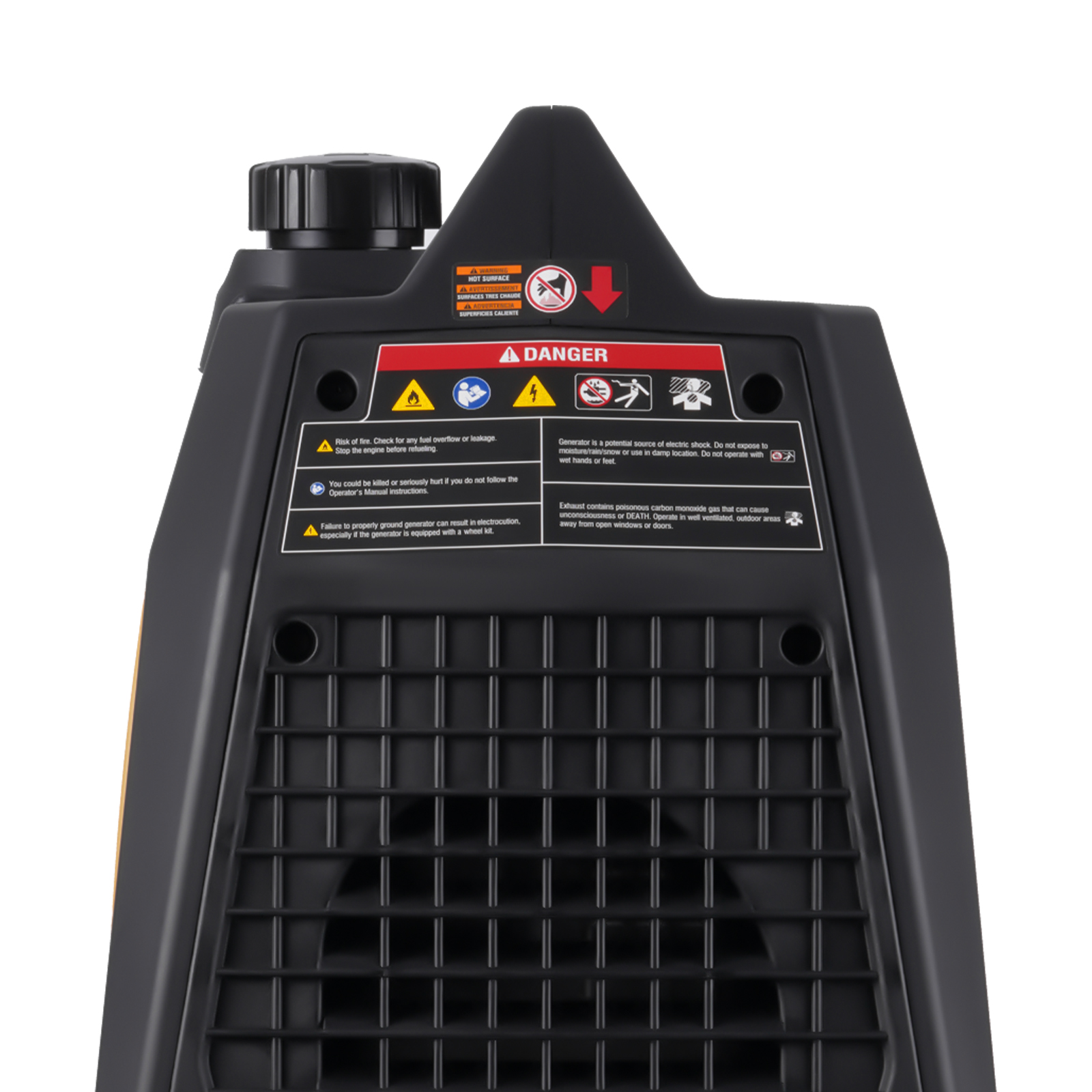 3500 Watt Portable Generator Inverter 3.2KW Gas Propane Dual Fuel Electric Start