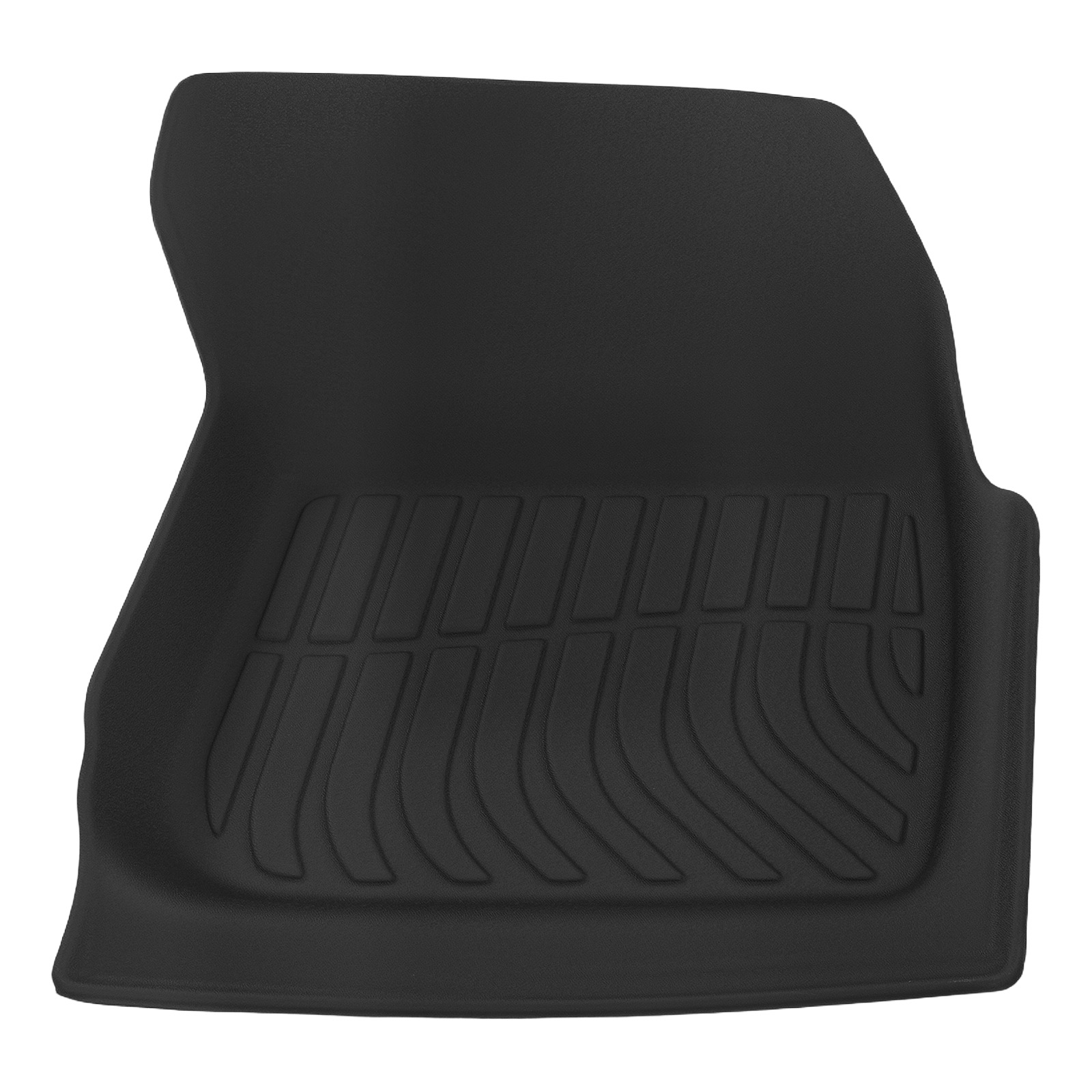 Black Carpet Floor Mats for Ford Fusion 2017-2020 TPE All-Weather Car Carpet