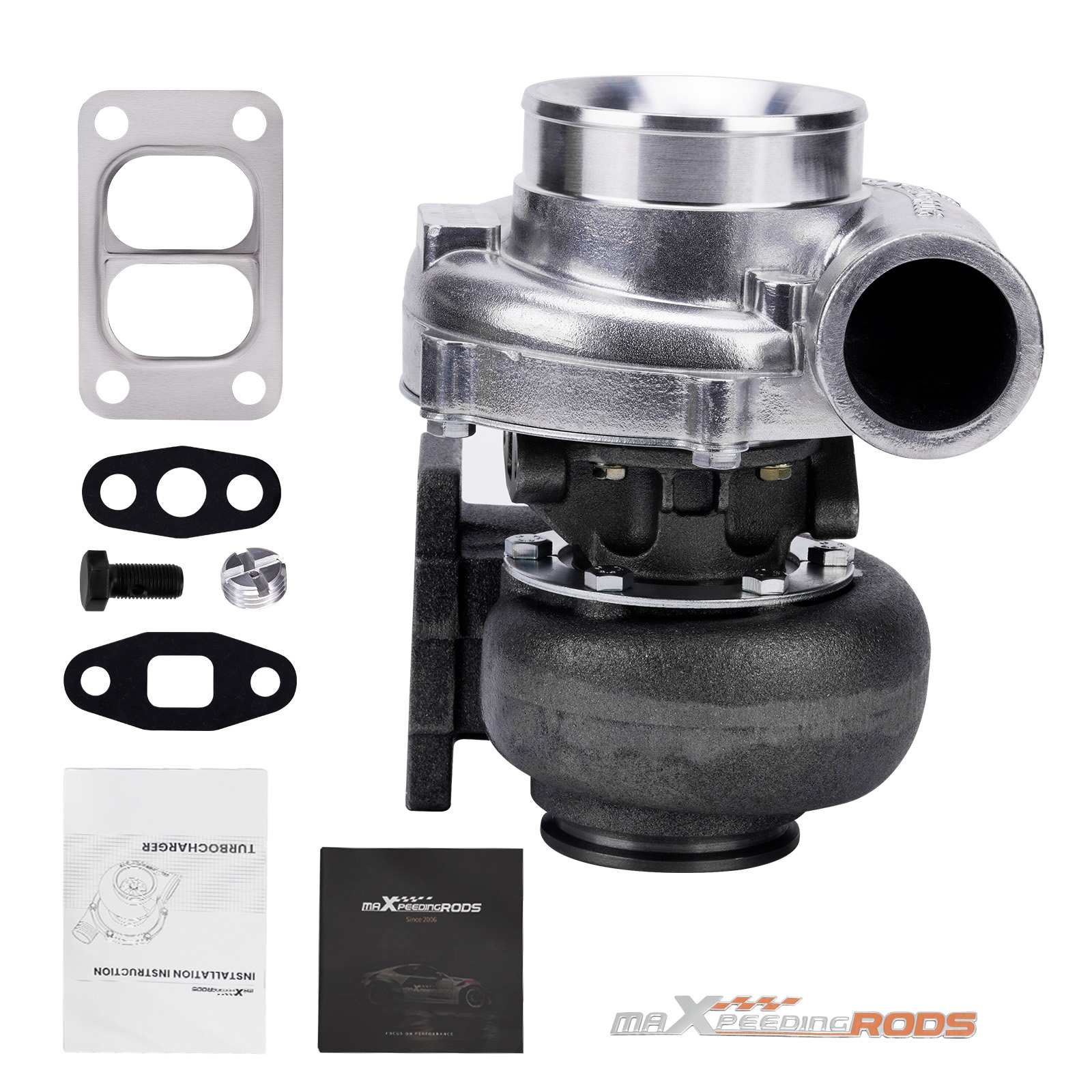 T70 Turbo Charger Ar.70 500hp Turbocharger For 2.0l To 3.0l Engines Upgrade