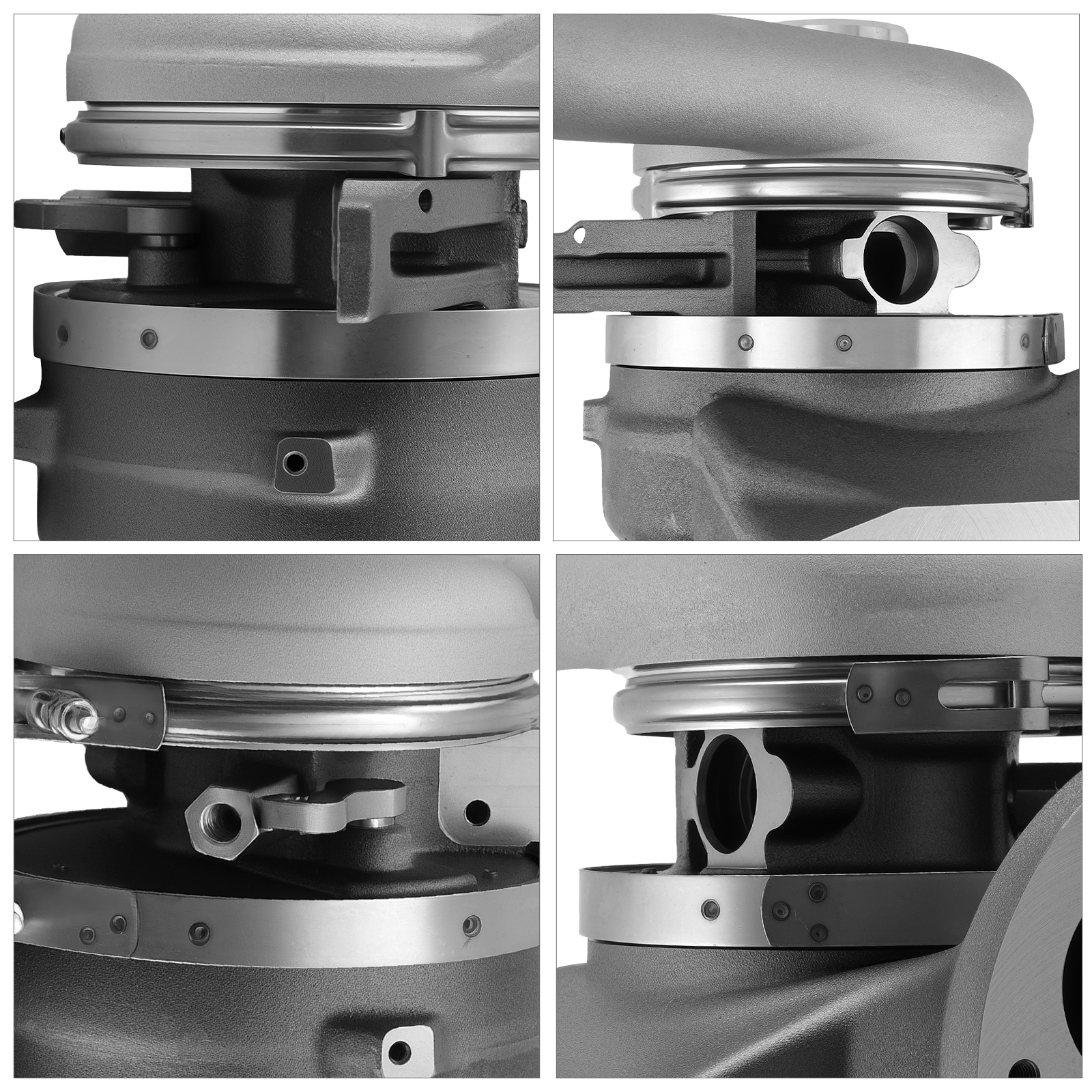 Turbo Set 2008-2010 for F250 F350 F450 F550 6.4L Powerstroke High + Low Pressure