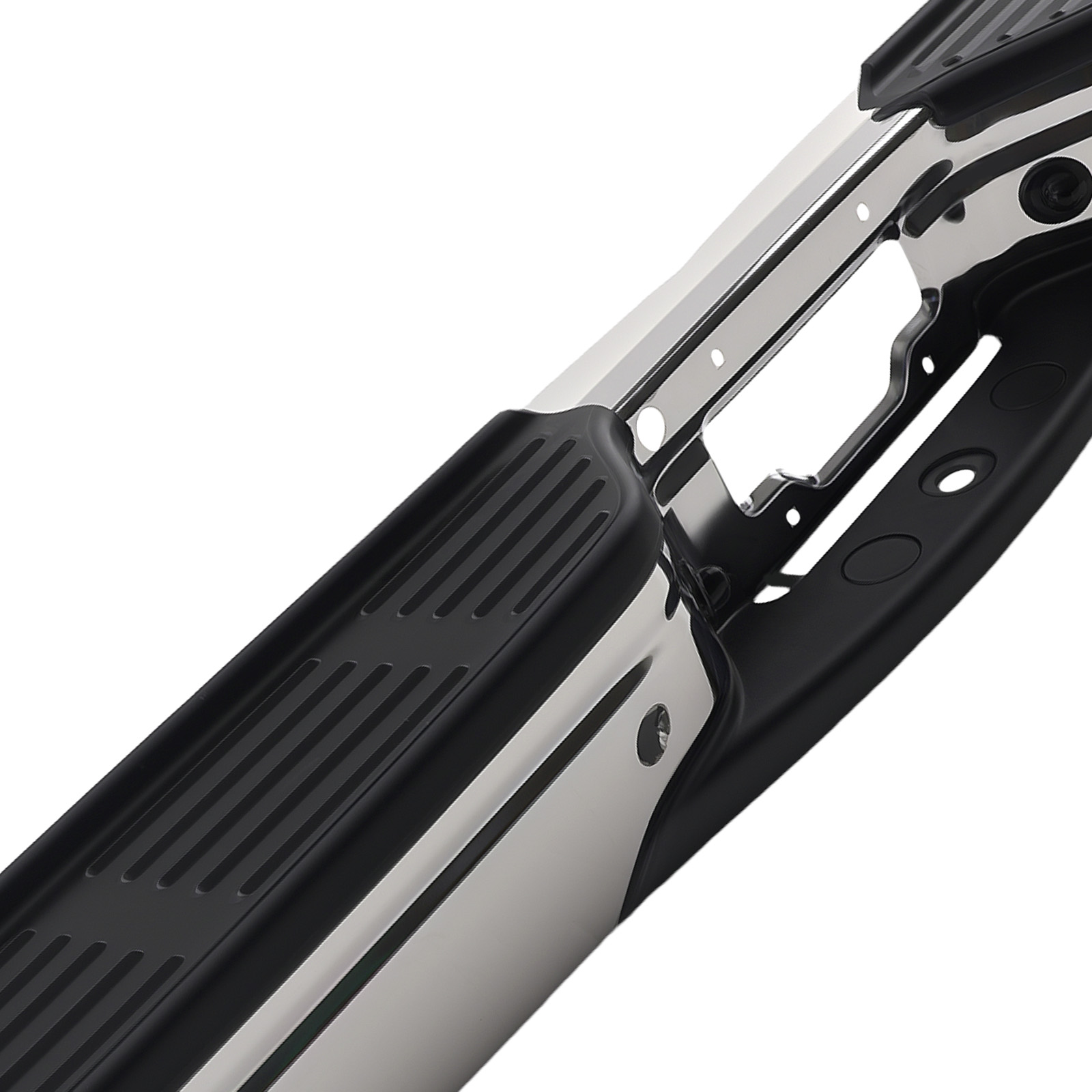 Heavy Duty Rear Bumper for Ford F-250 F-350 Super Duty 99-07 9L3Z17D826A Chrome